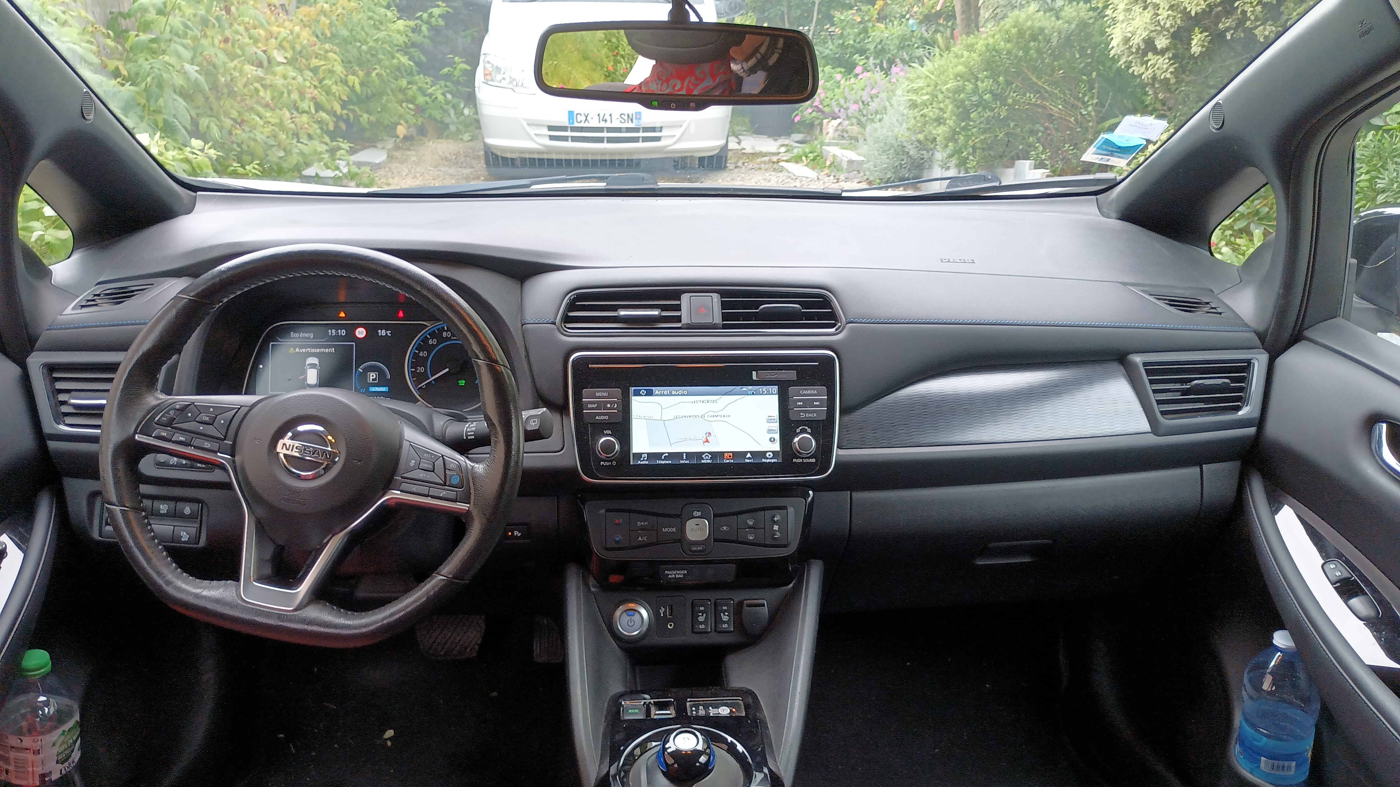 Nissan Leaf avec GPS