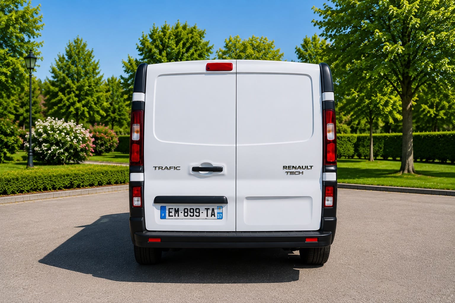 Renault Trafic Parking Gratuit à Clichy – Diable, Sangles & Climatisation avec Autoradio