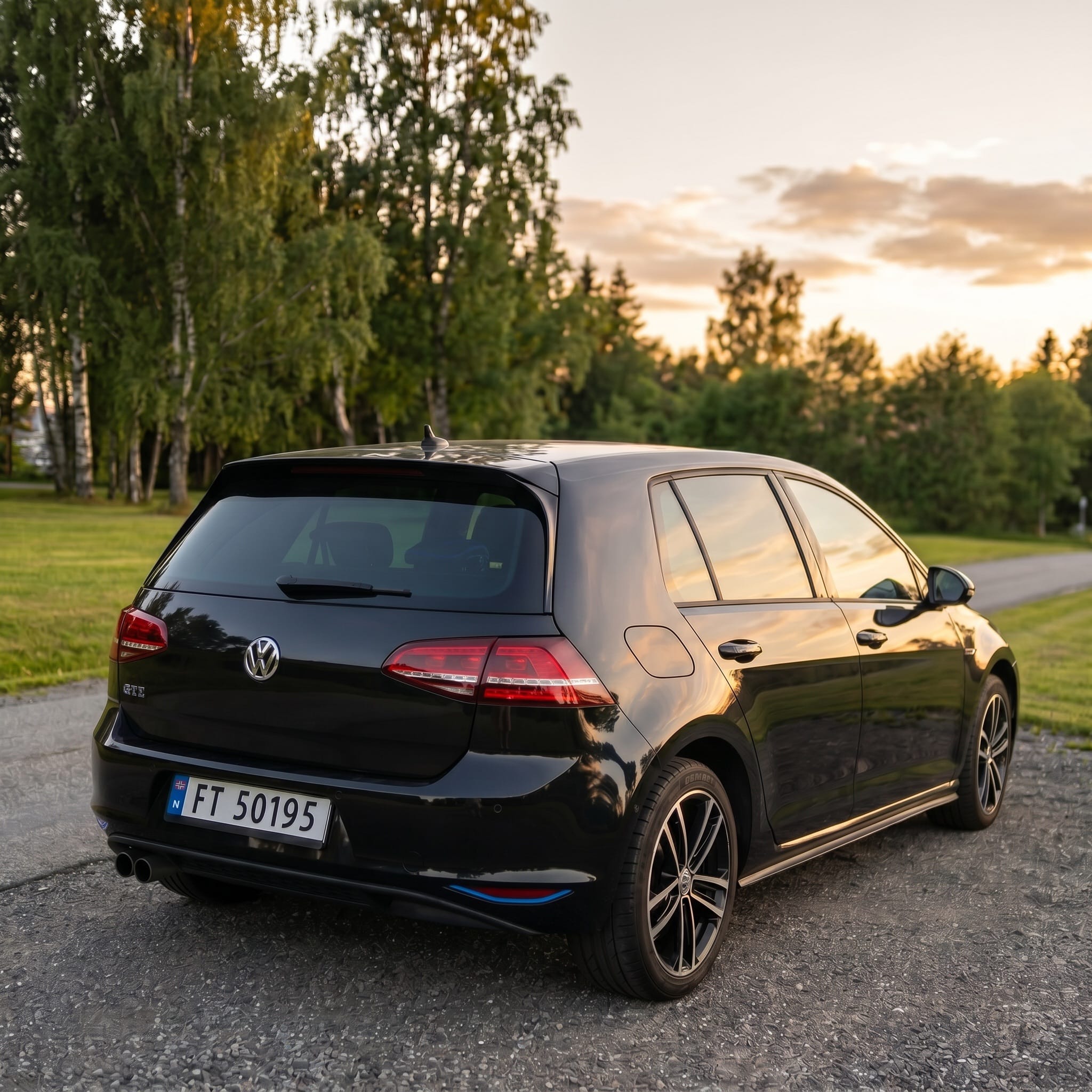 Volkswagen Golf GTE med Ryggekamera