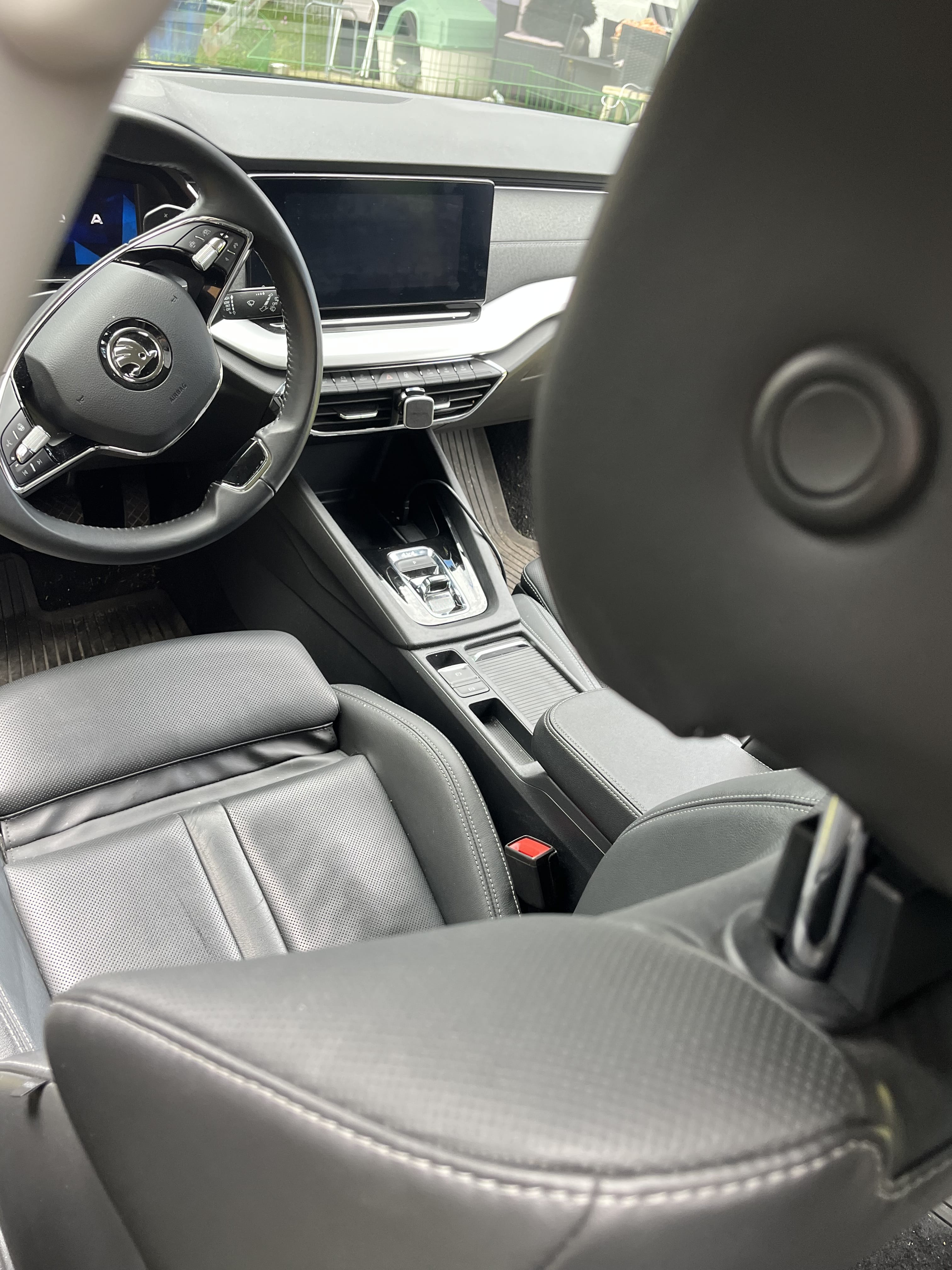 Skoda Octavia avec Siège bébé