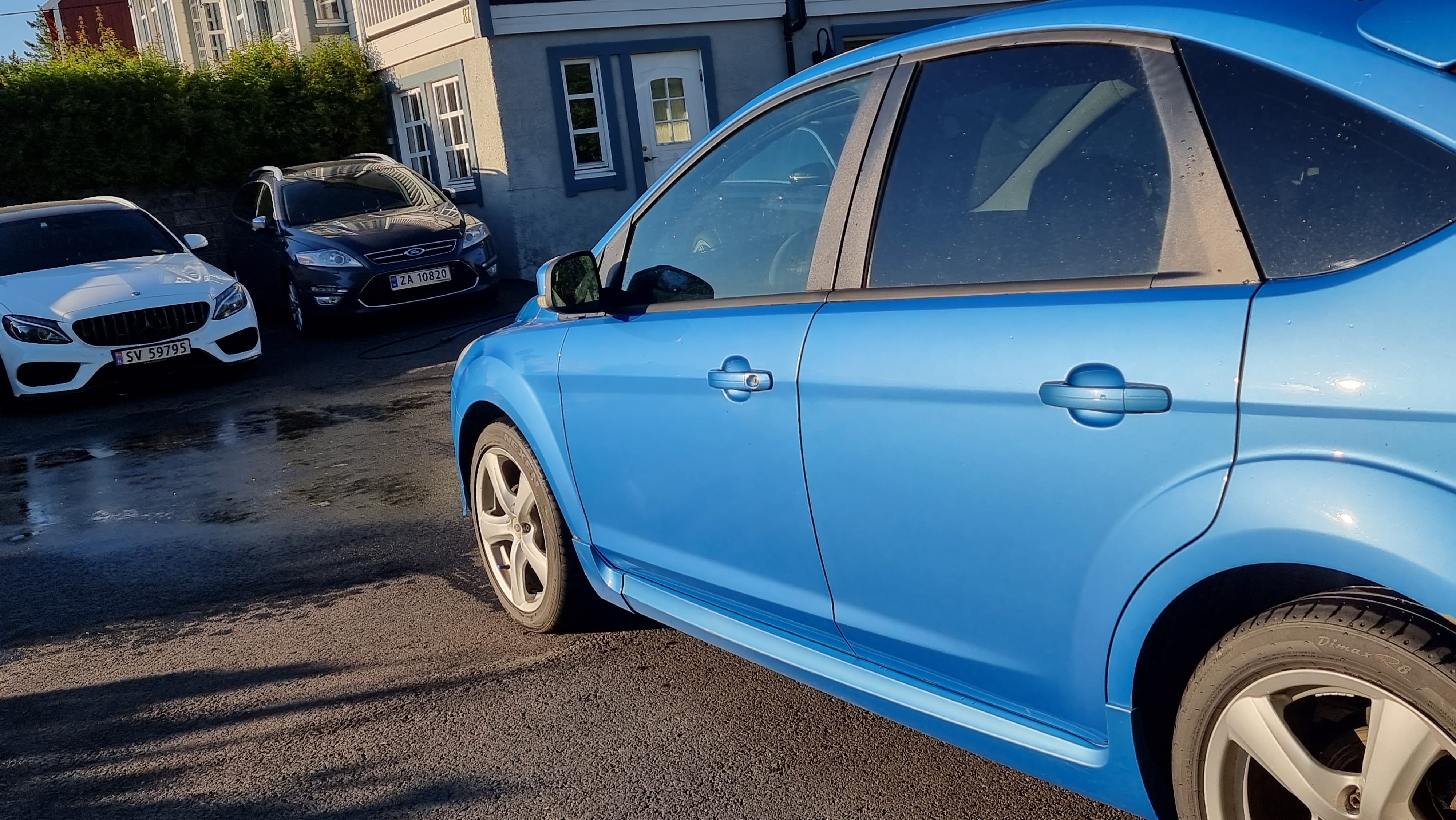 Ford Focus med Vinterdekk