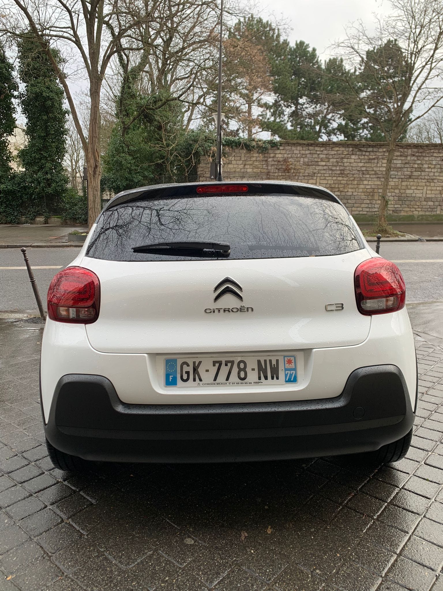 Citroen C3 avec Dashcam