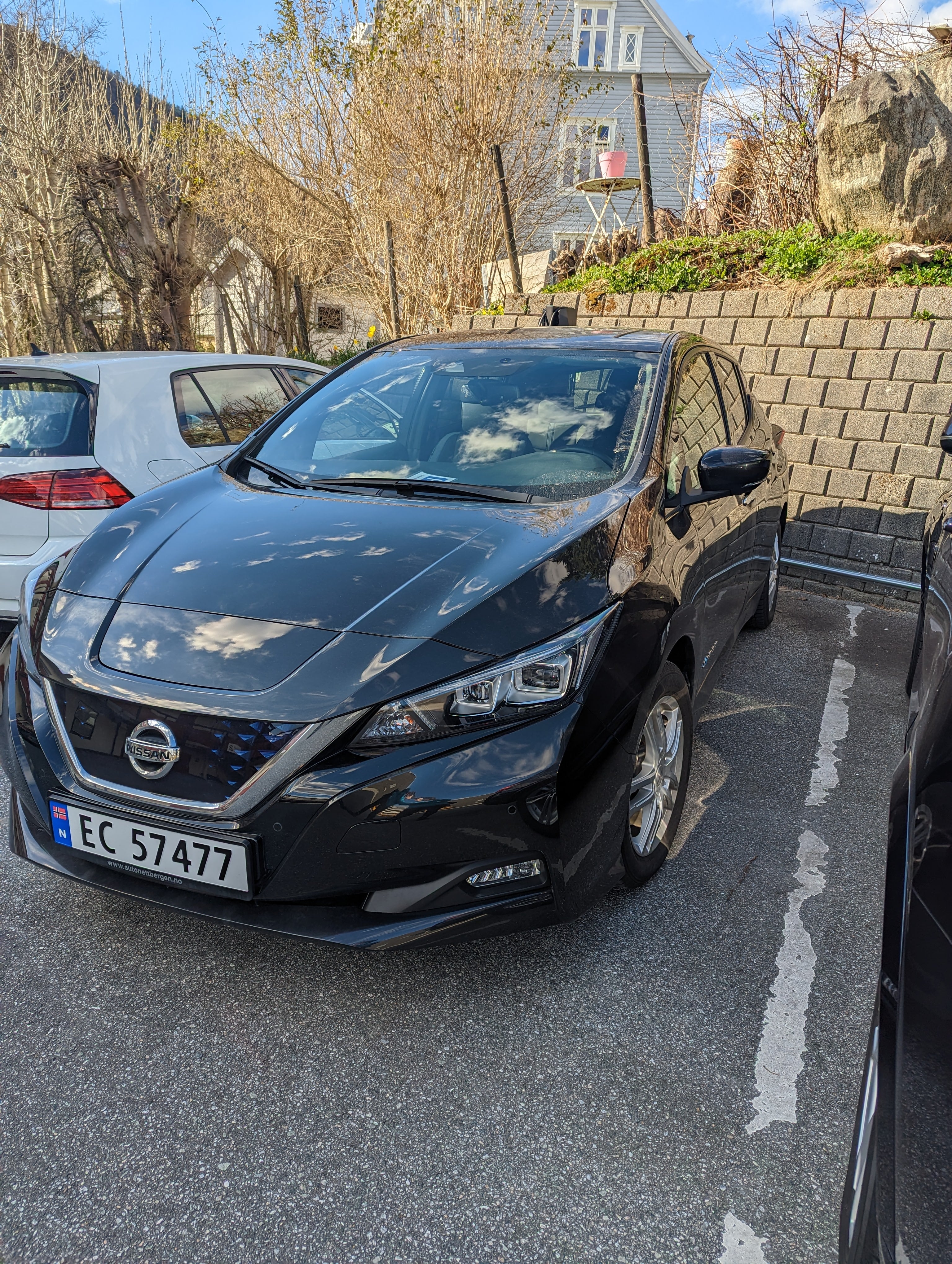 Nissan Leaf med Bluetooth audio