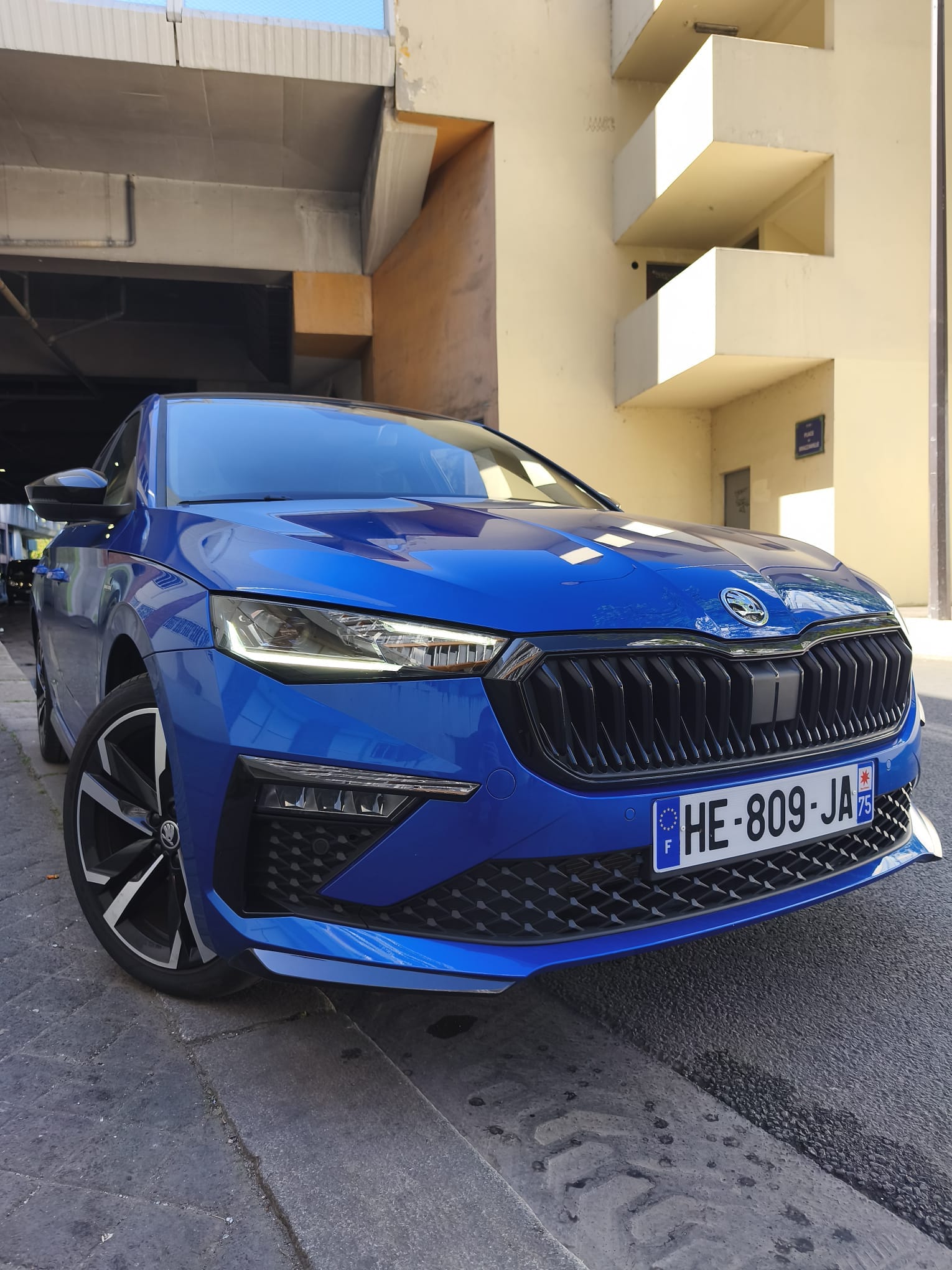 Skoda Scala avec GPS