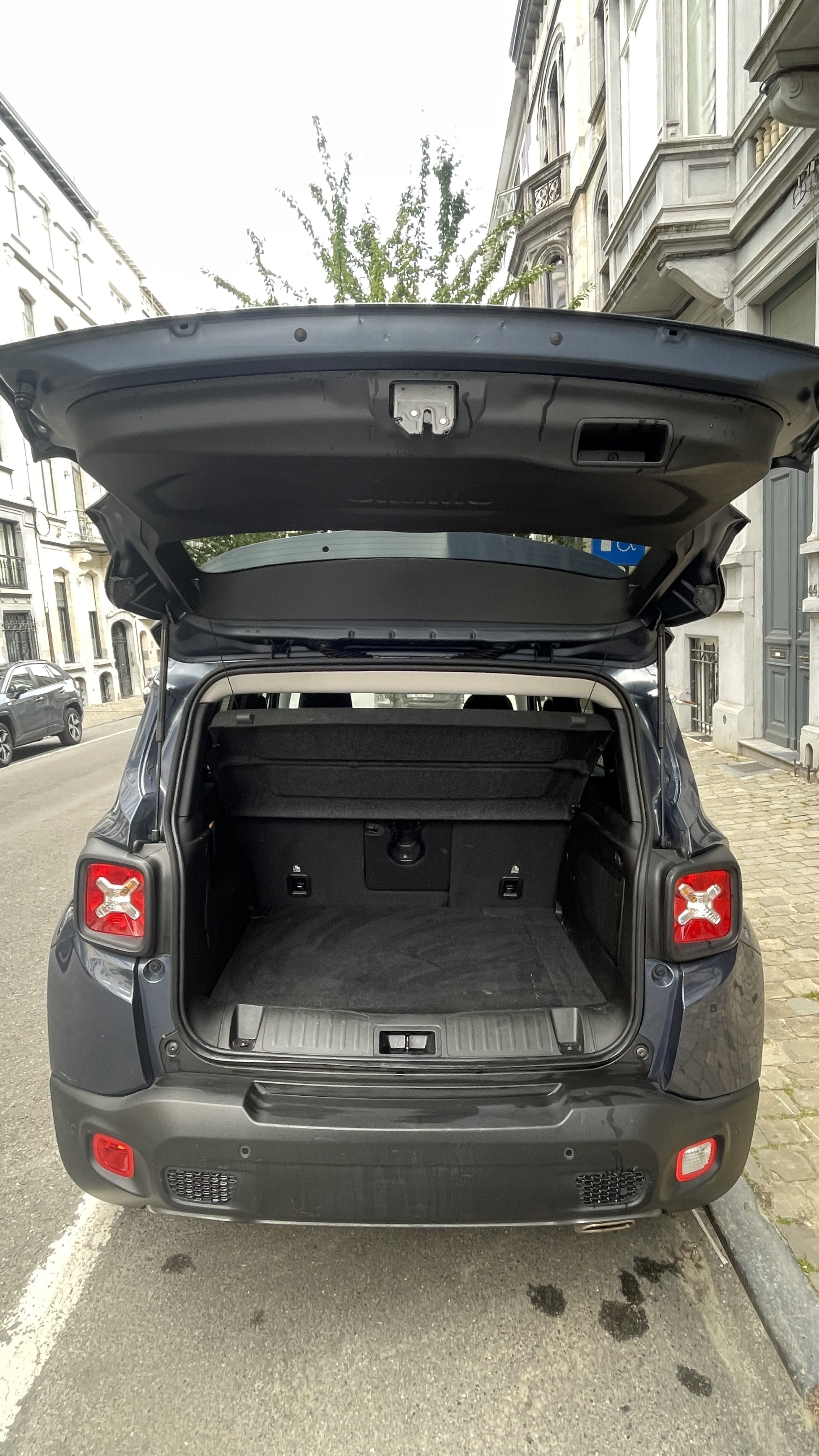 Jeep Renegade avec Porte-vélos