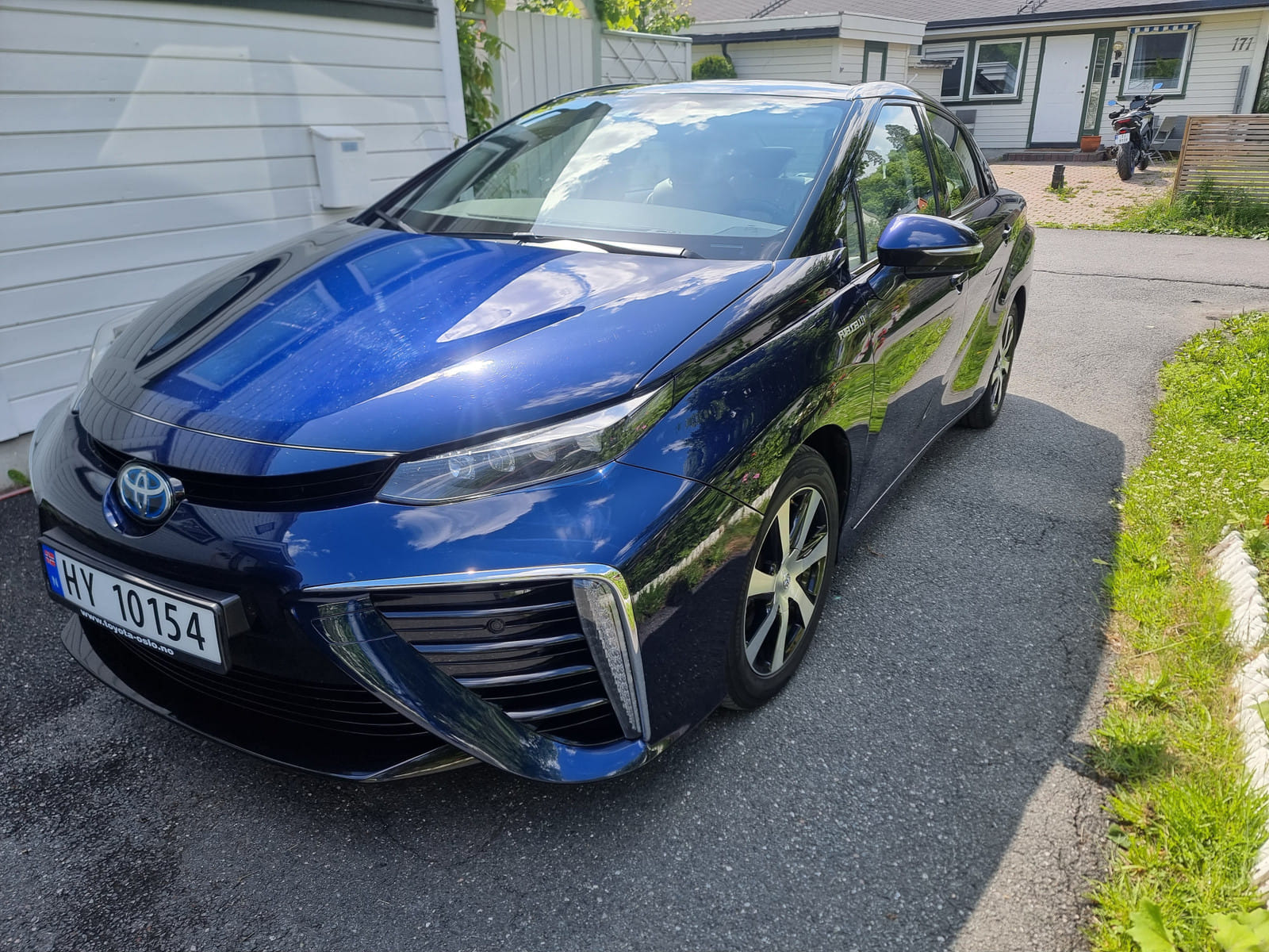 Toyota Mirai med Bluetooth audio