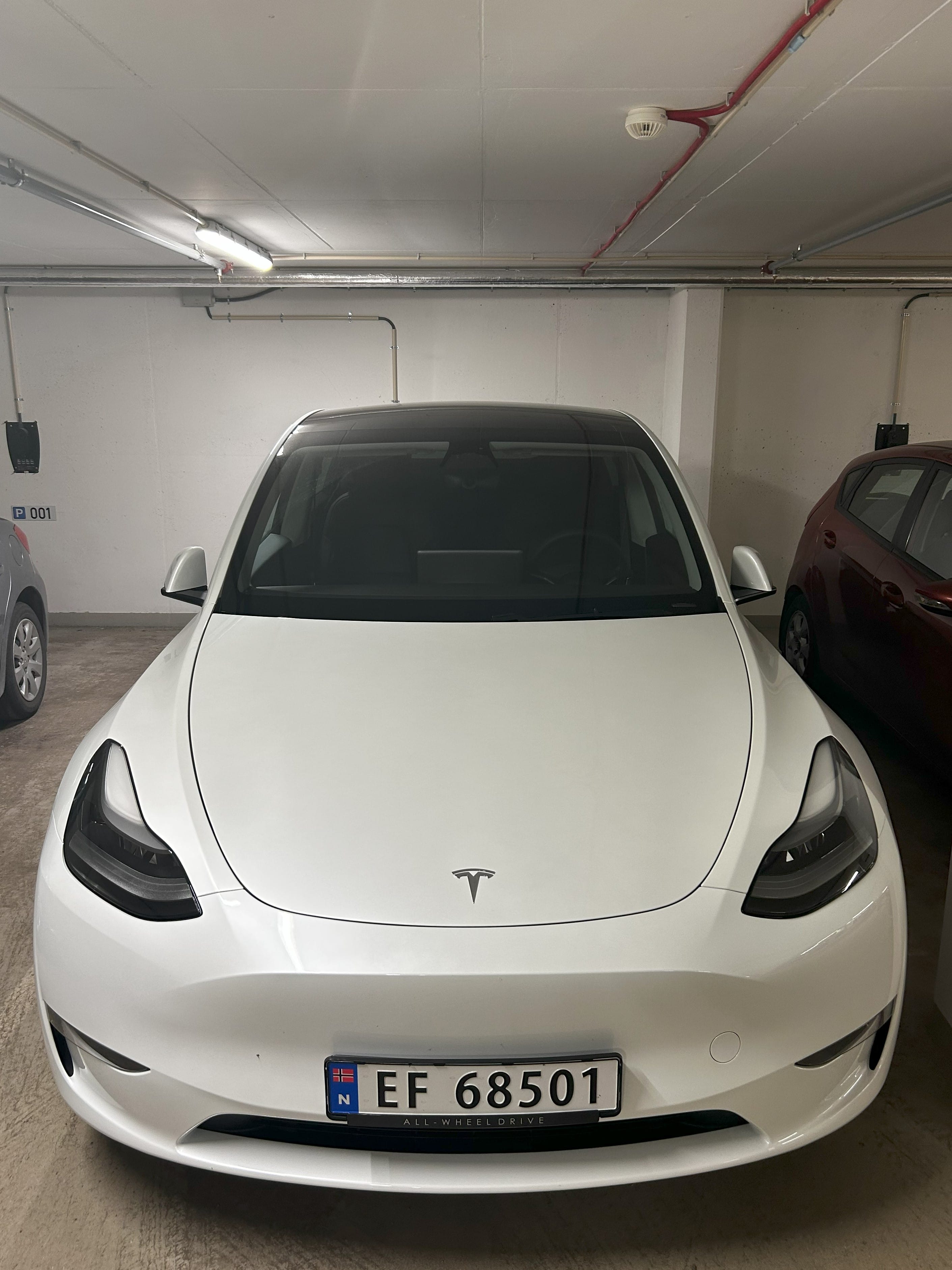 Tesla Model Y Long Range med GPS
