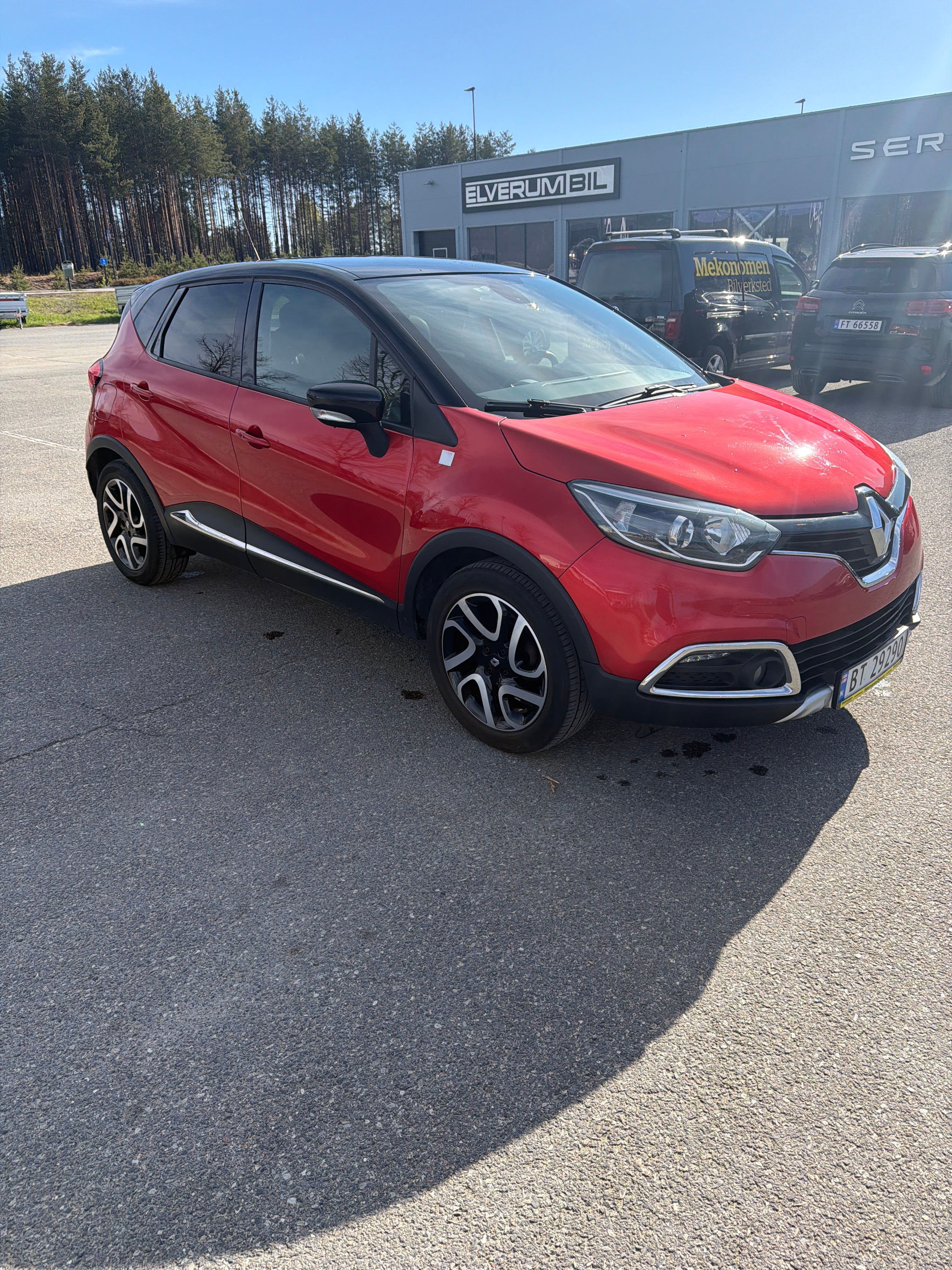 Renault Captur med Vinterdekk