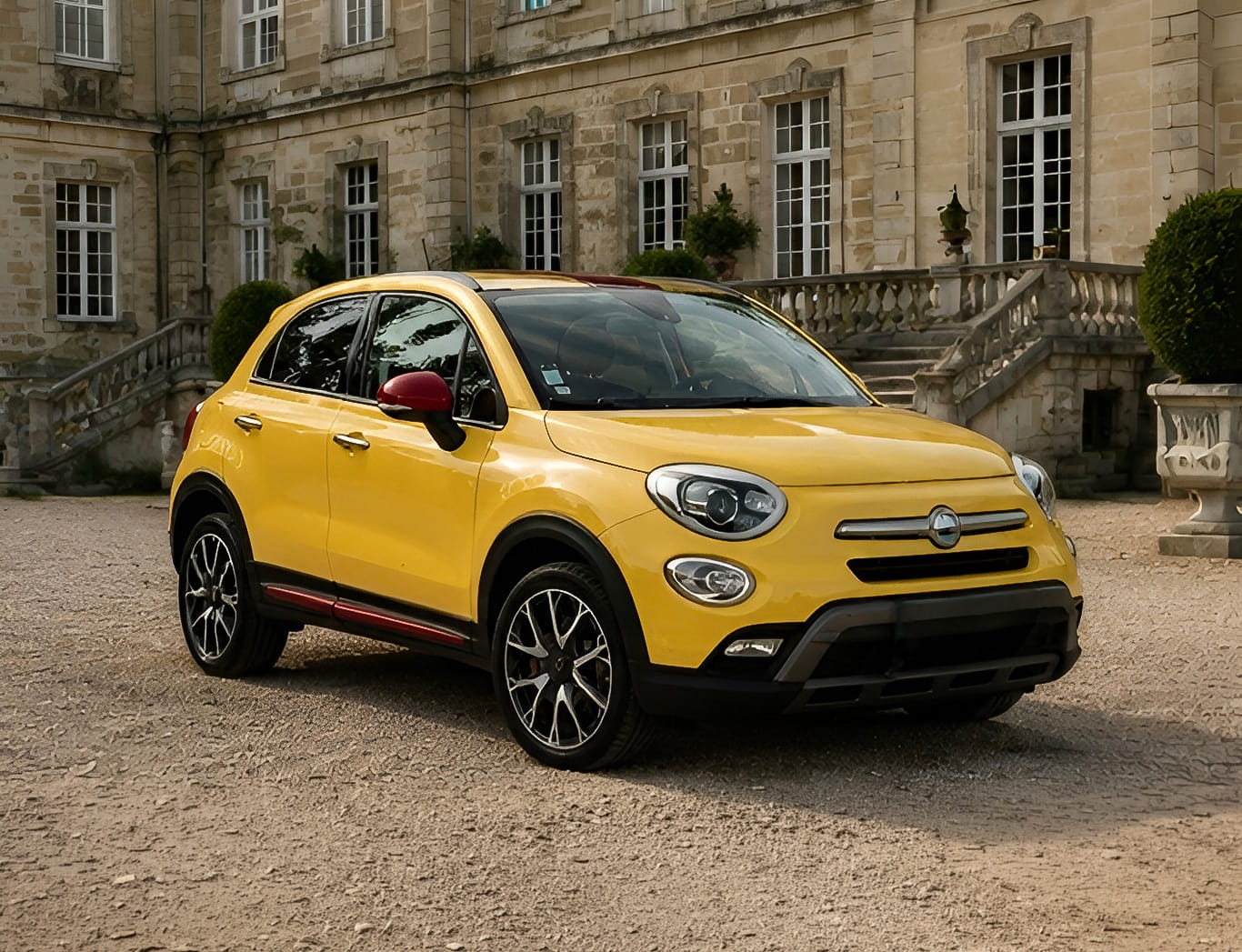 Fiat 500 X avec GPS