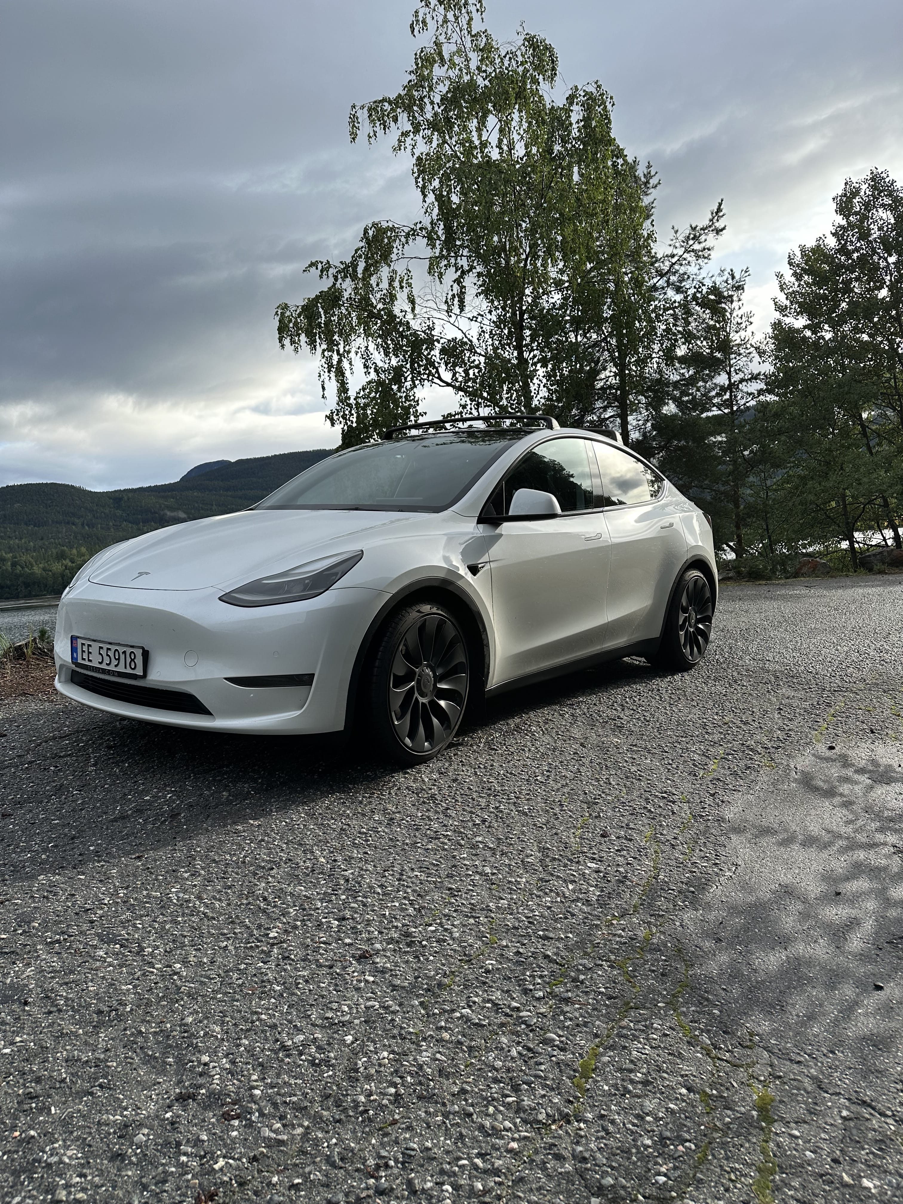 Tesla Model Y Performance med Aircondition