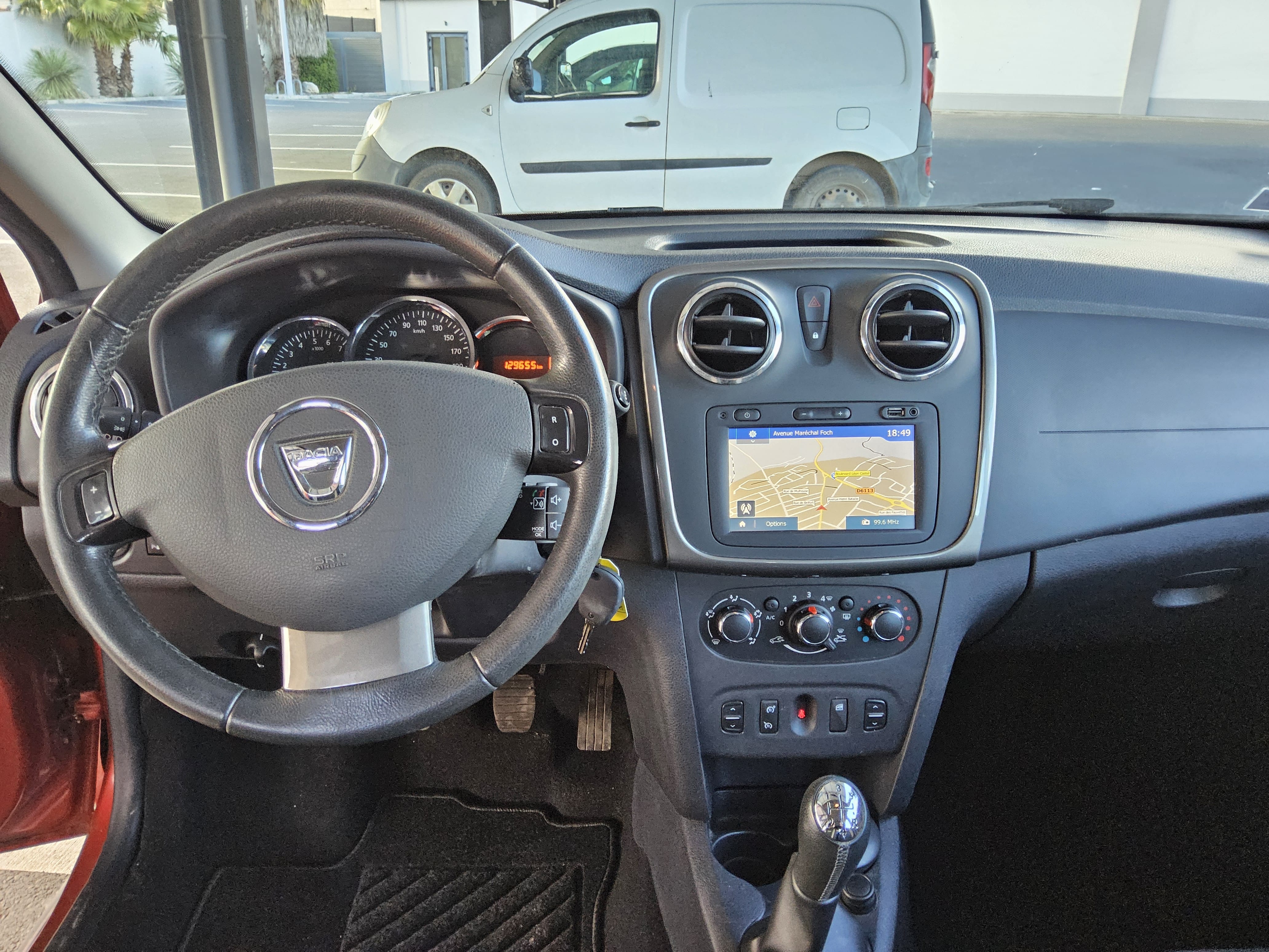 Dacia Sandero Stepway avec Régulateur de vitesse