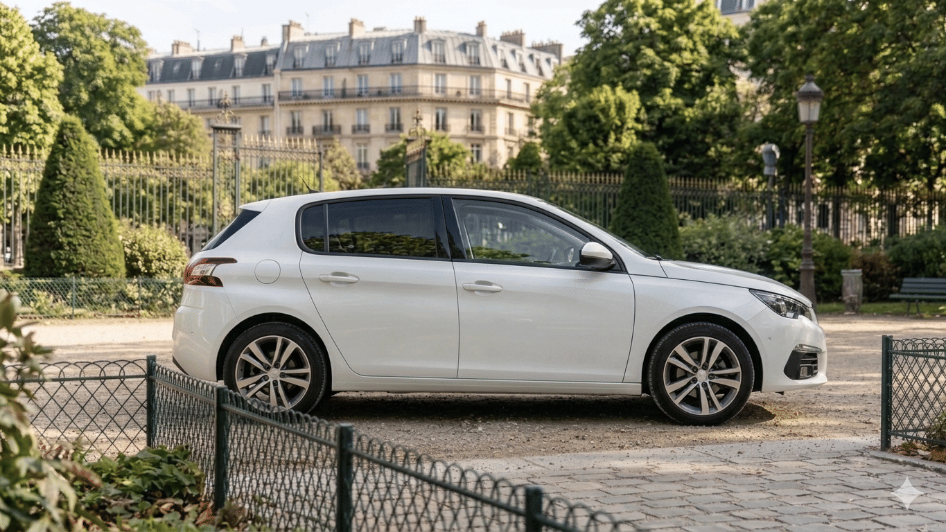 Peugeot 308 avec GPS