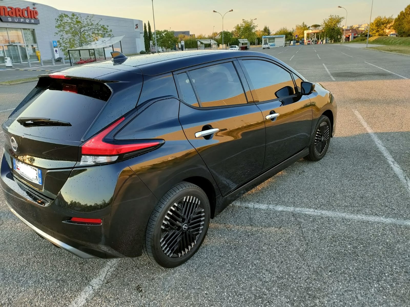 Nissan Leaf avec GPS