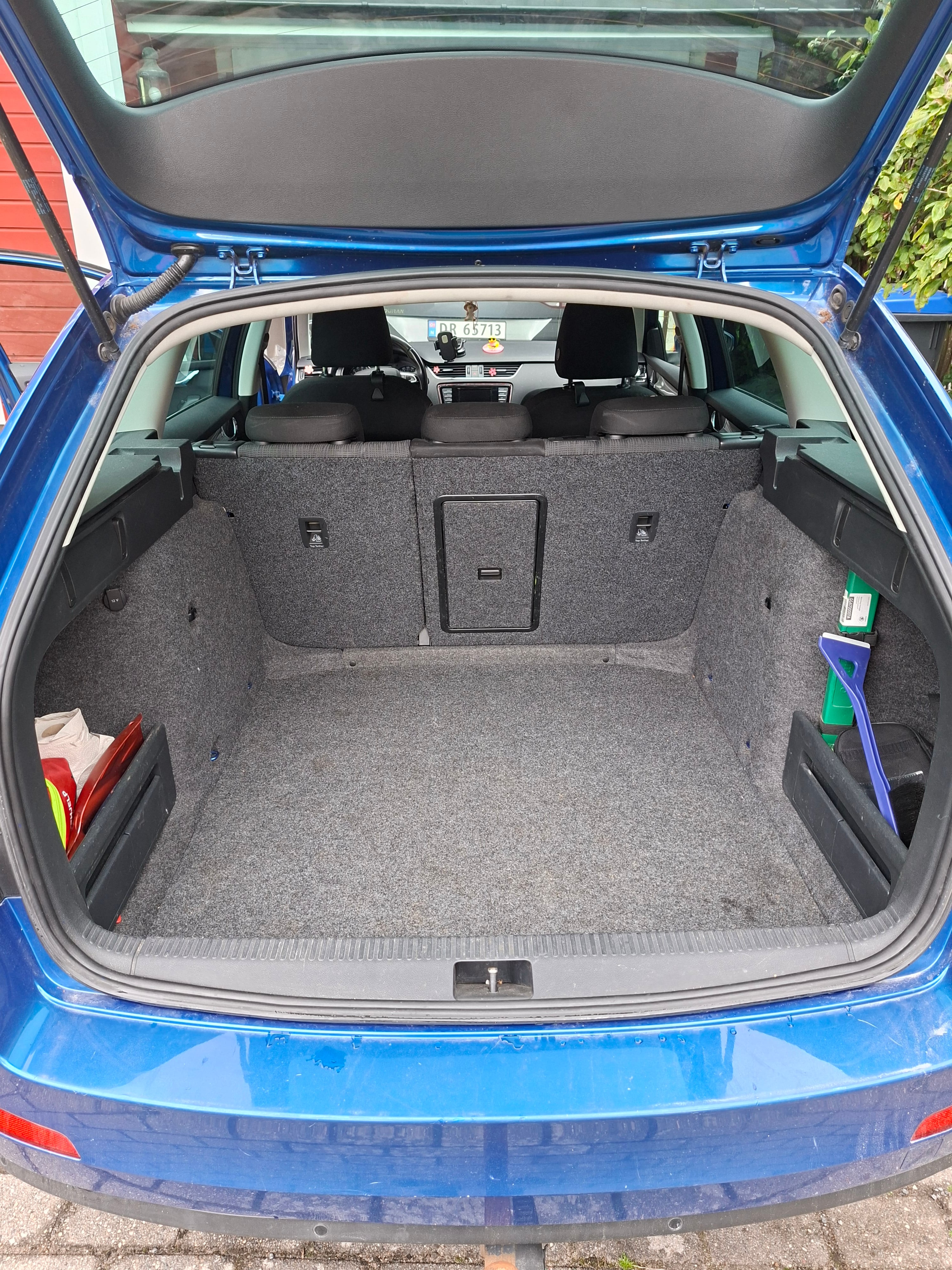 Skoda Octavia med Sykkelstativ