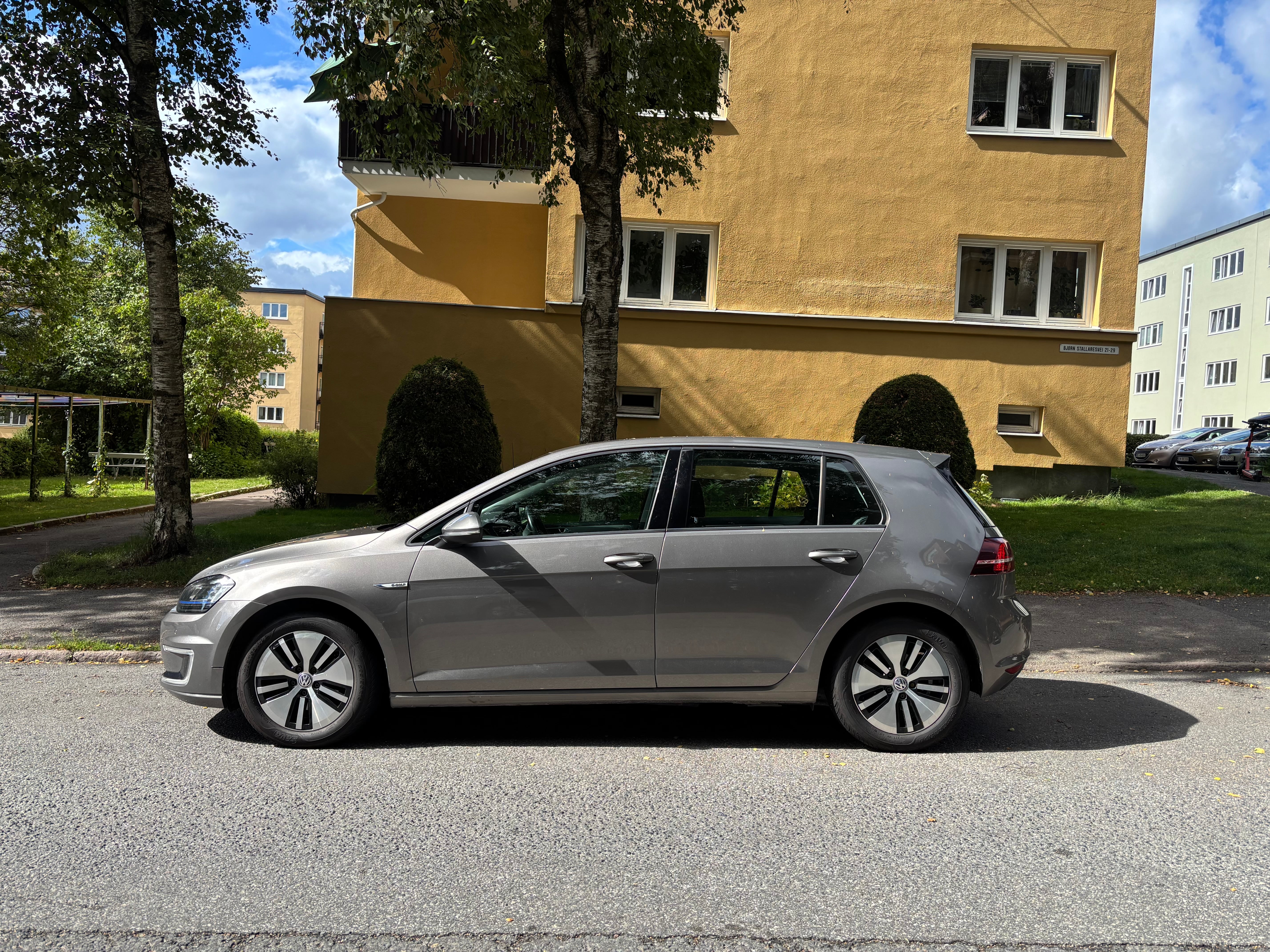 Volkswagen e-Golf med Vinterdekk