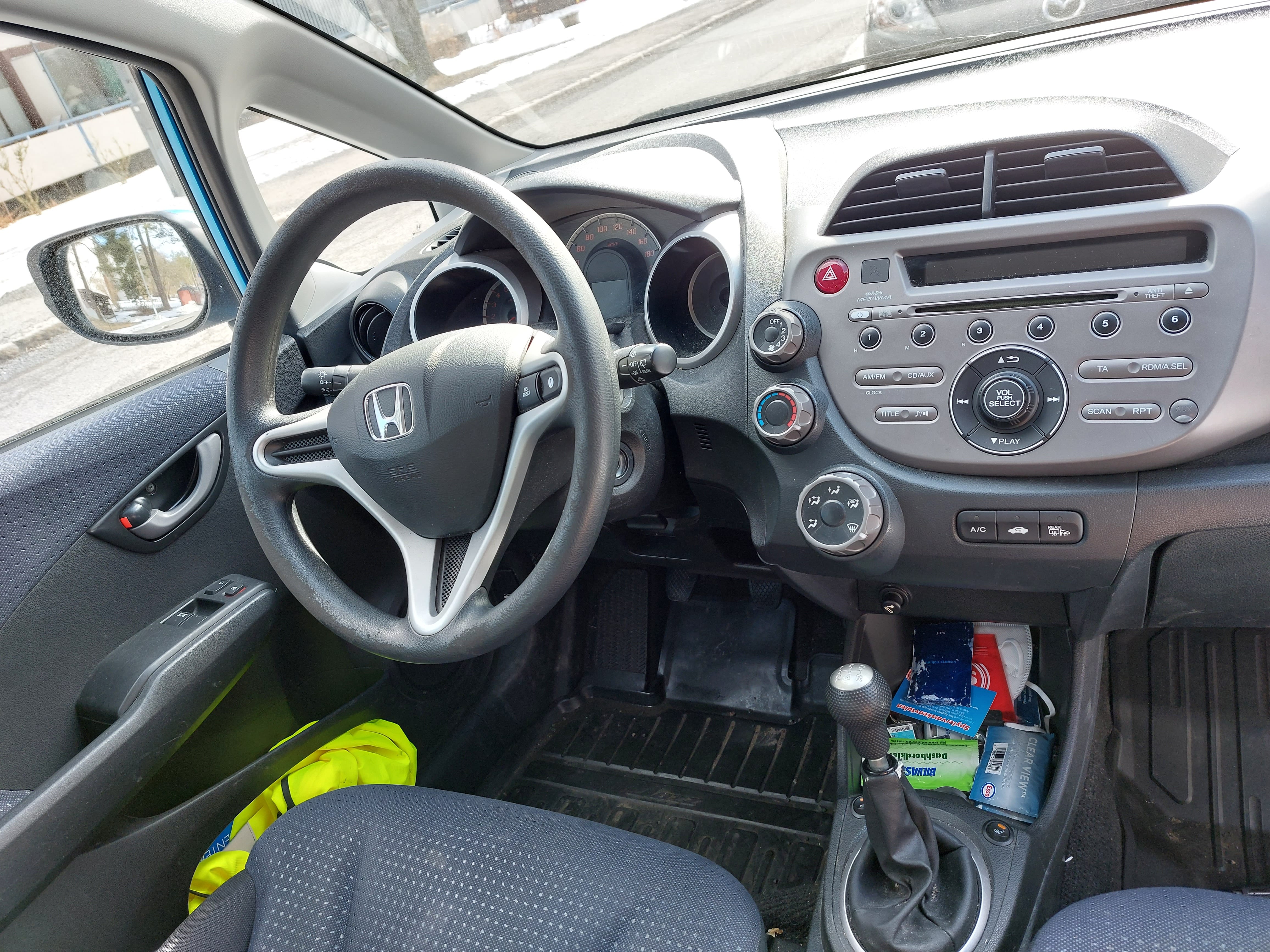 Honda Jazz med Vinterdekk