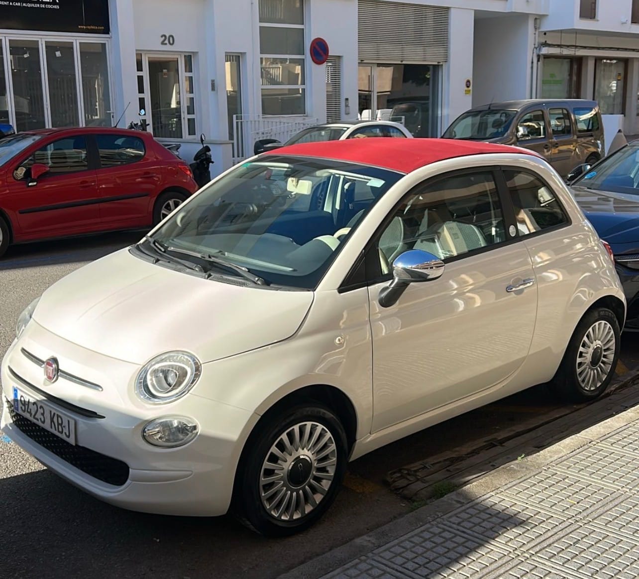 Fiat 500 C met GPS