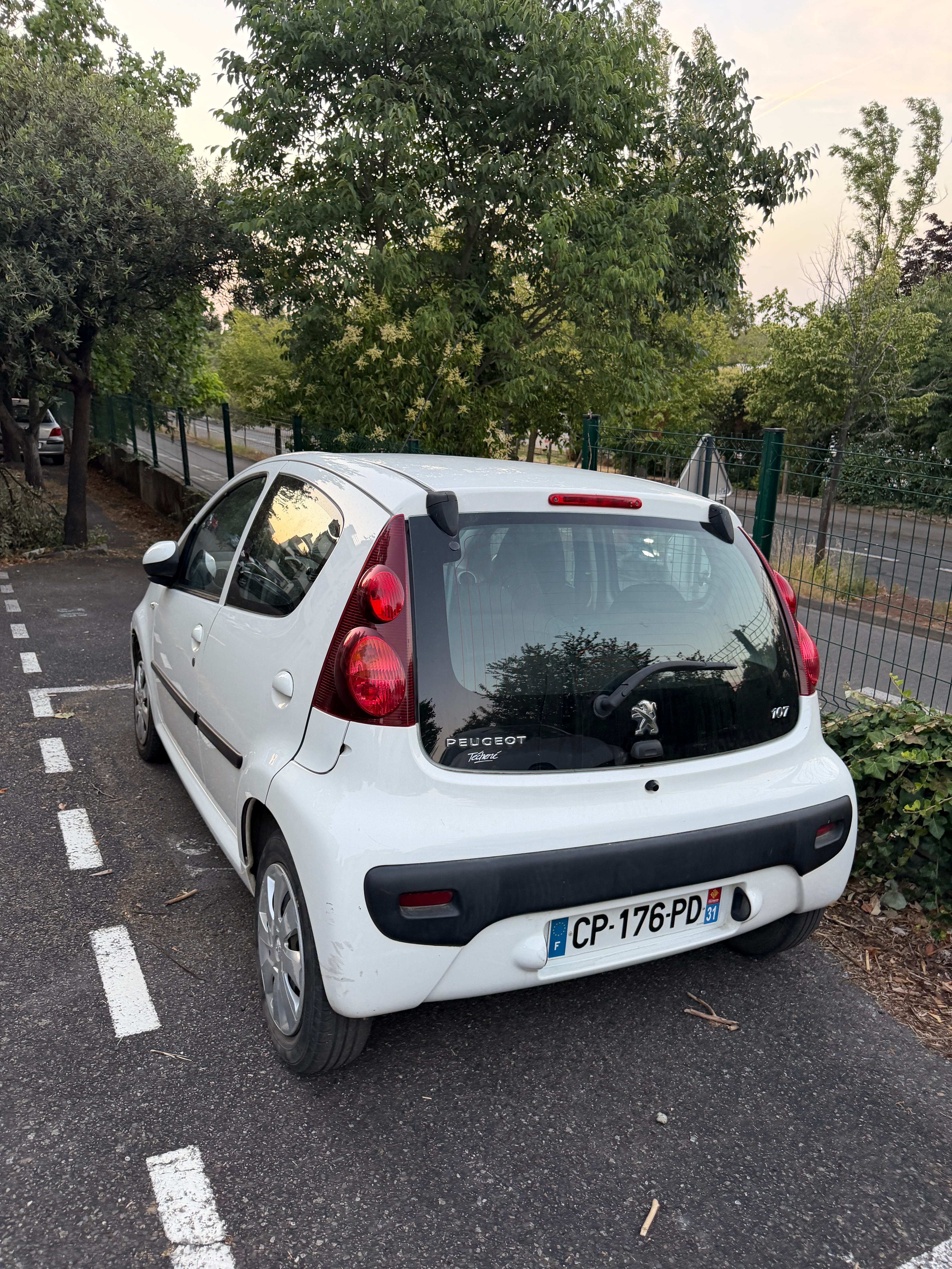 Peugeot 107 met Bluetooth audio