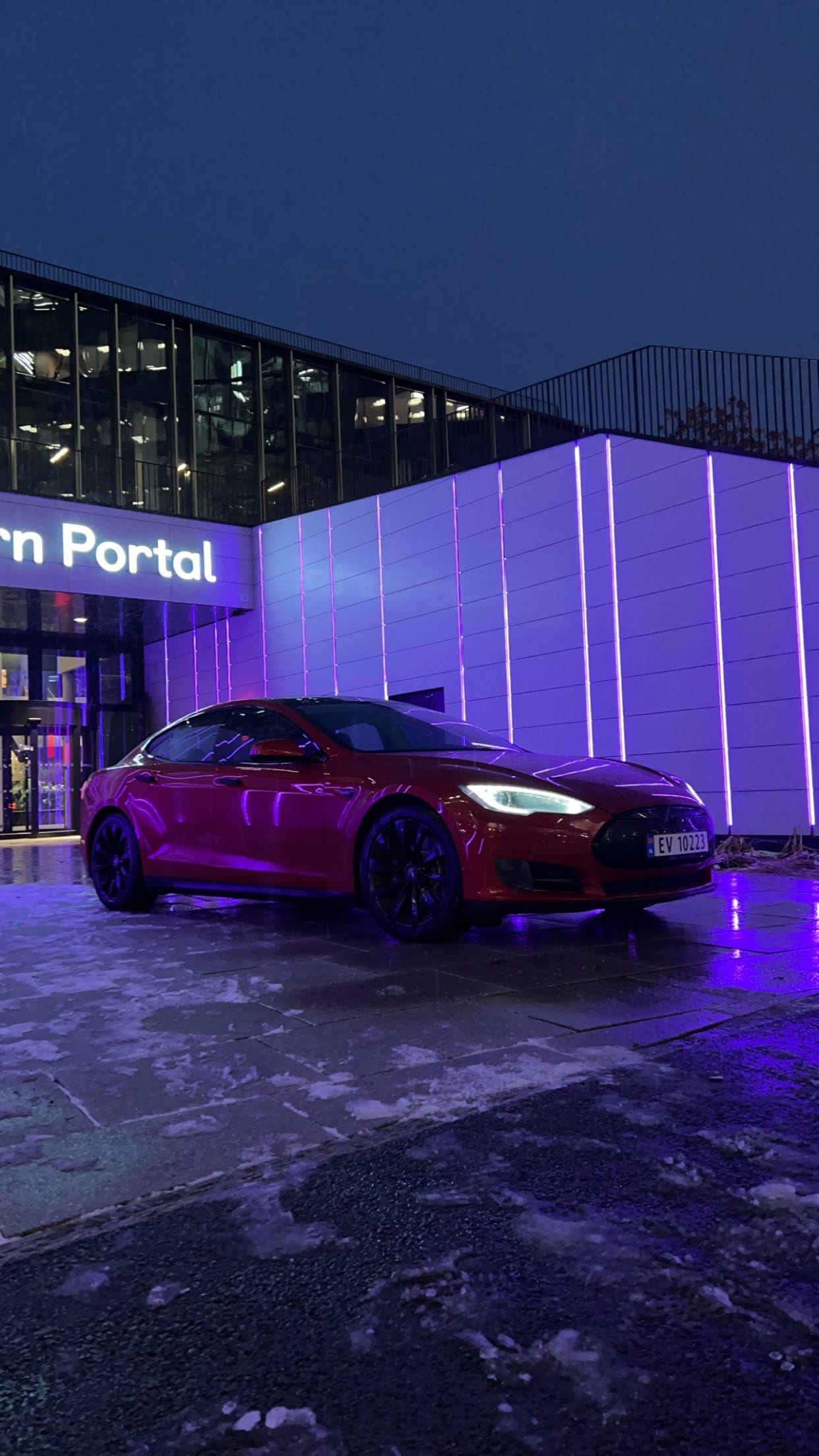 Tesla Model S Performance with Air conditioning