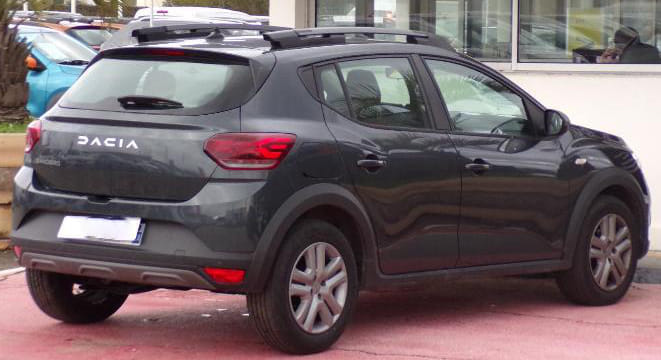 Dacia Sandero Stepway avec Régulateur de vitesse