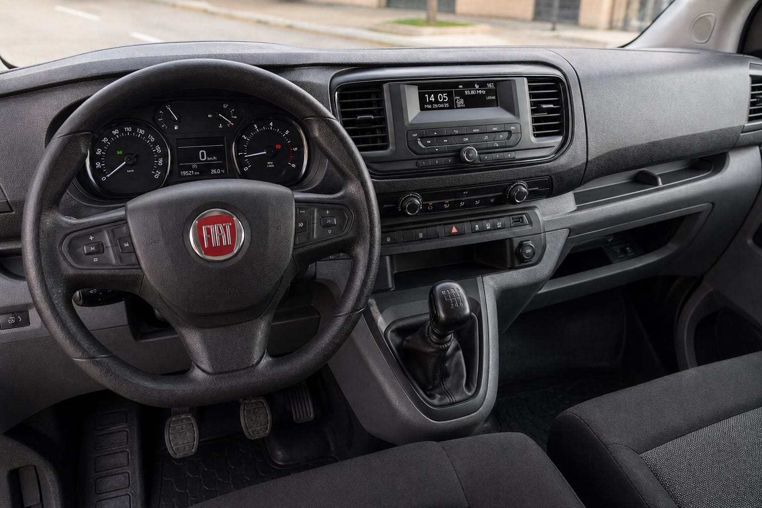Fiat Scudo with Bluetooth audio