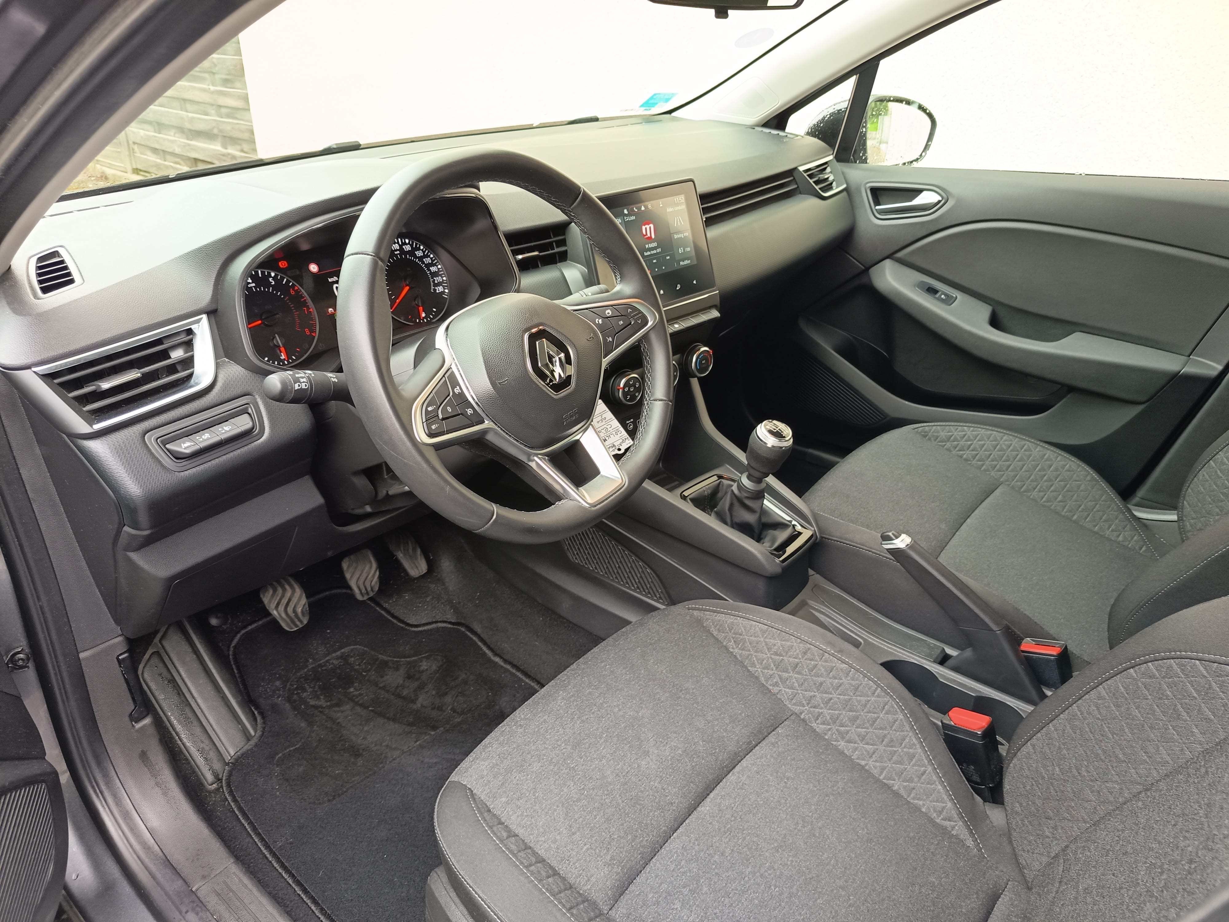 Renault Clio avec Apple CarPlay