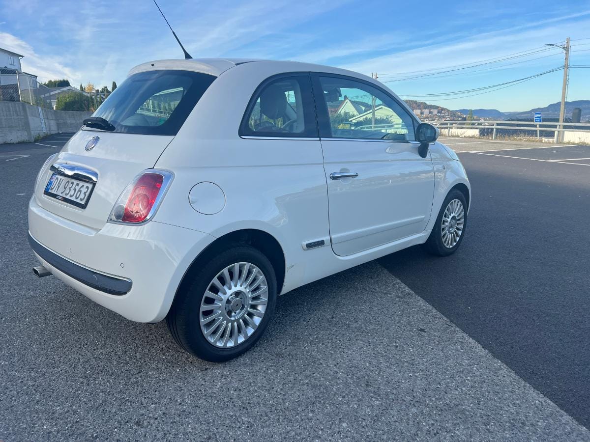 Fiat 500 with Baby seat