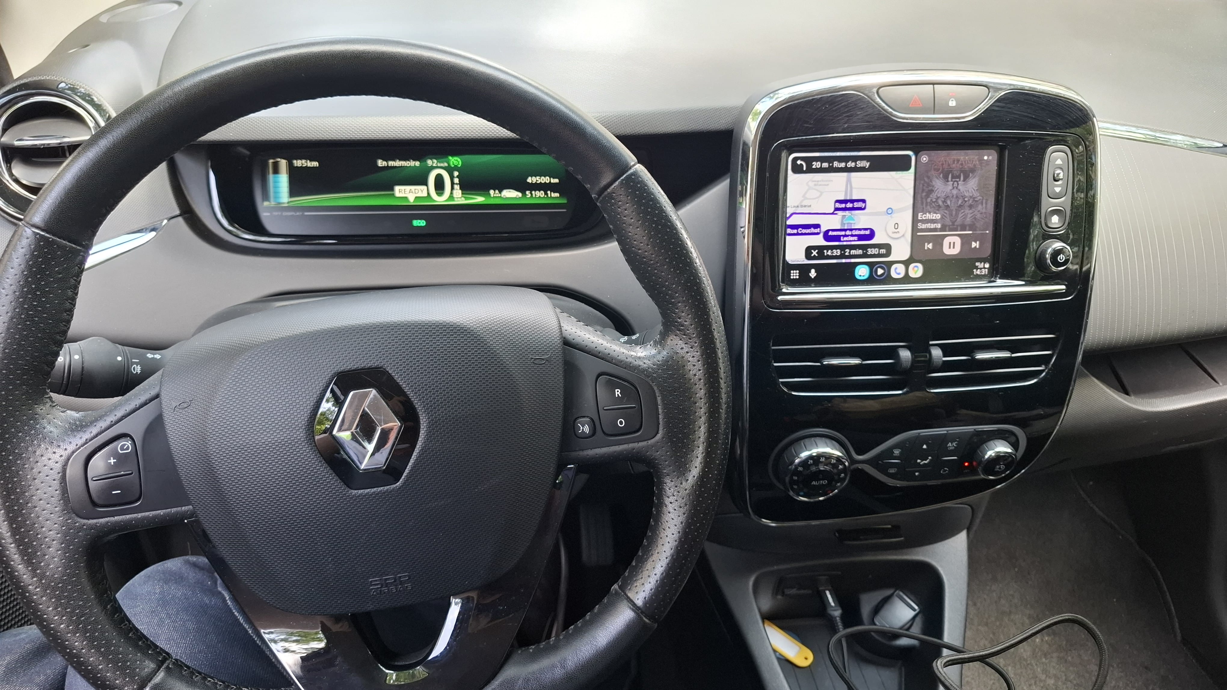Renault ZOE avec Audio Bluetooth