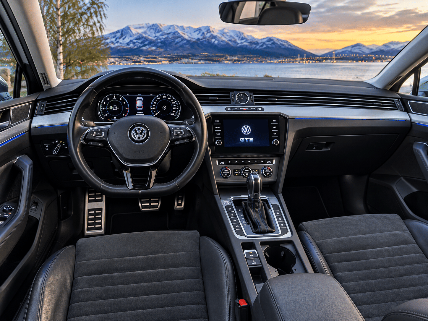 Volkswagen Passat GTE Hybrid 1.4 TSI GTE Plug-in Hybrid con Cámara de marcha atrás