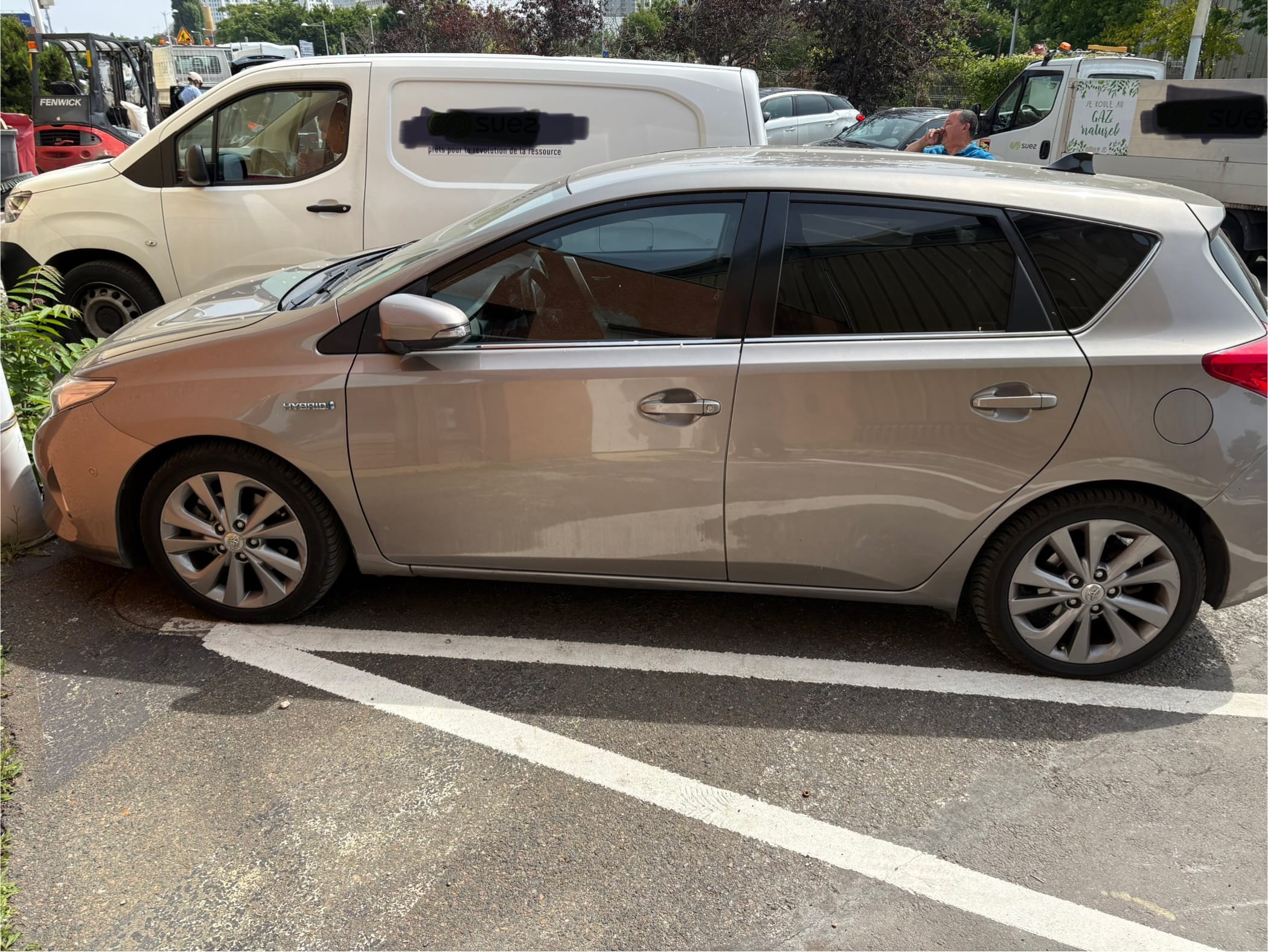 Toyota Auris avec Siège bébé