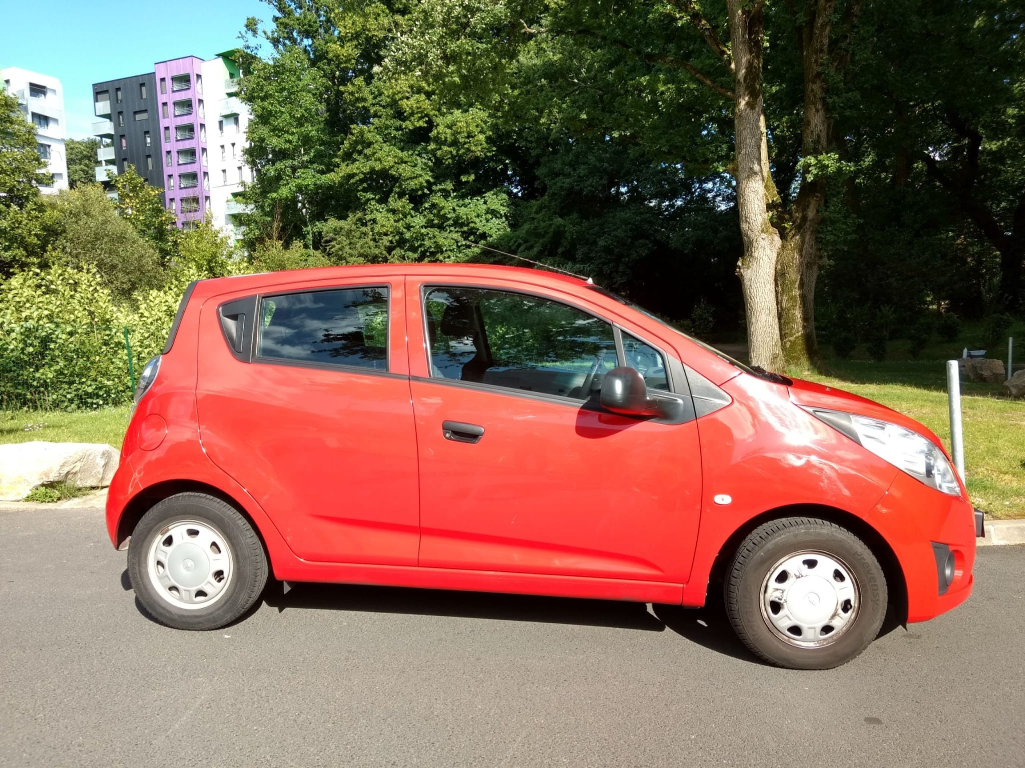 Chevrolet Spark avec Siège bébé