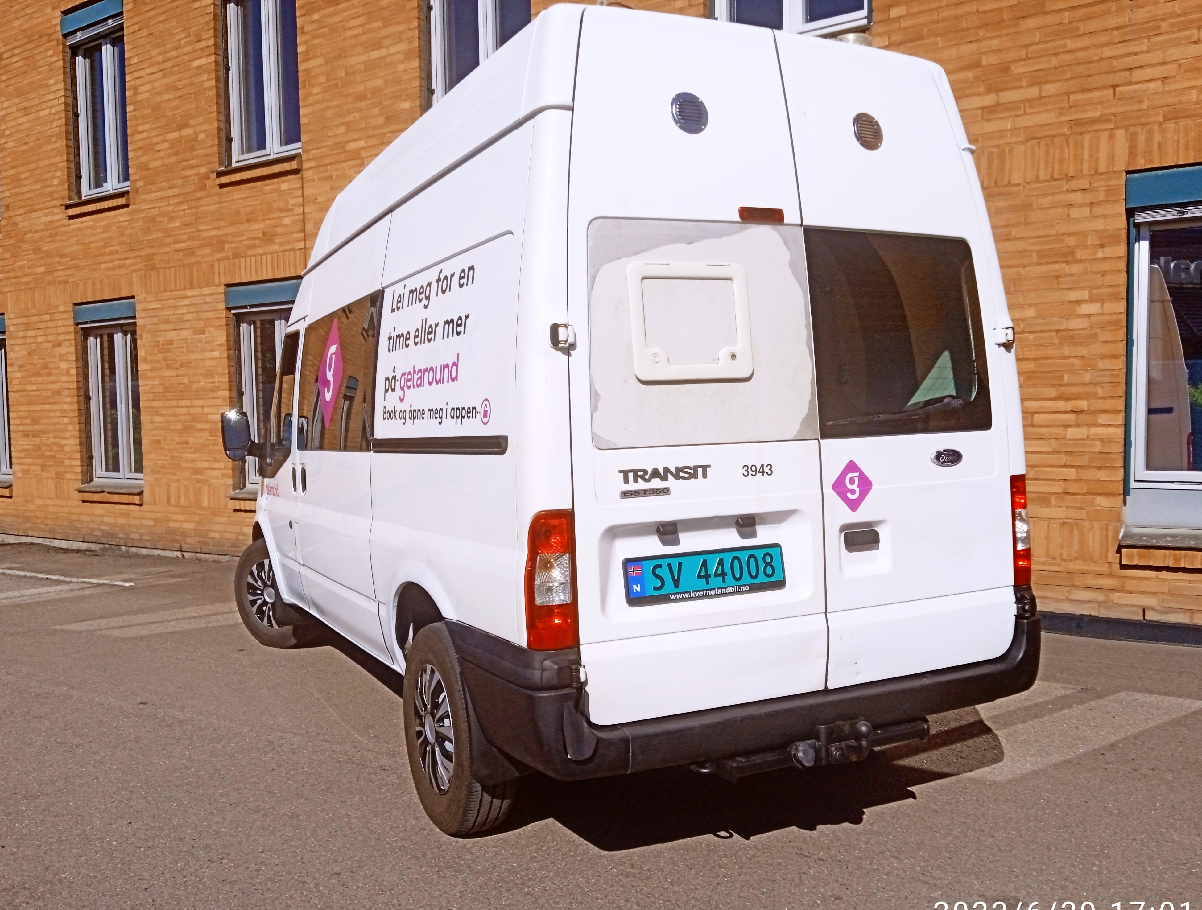 Ford Transit Custom Varebil med Lydinngang