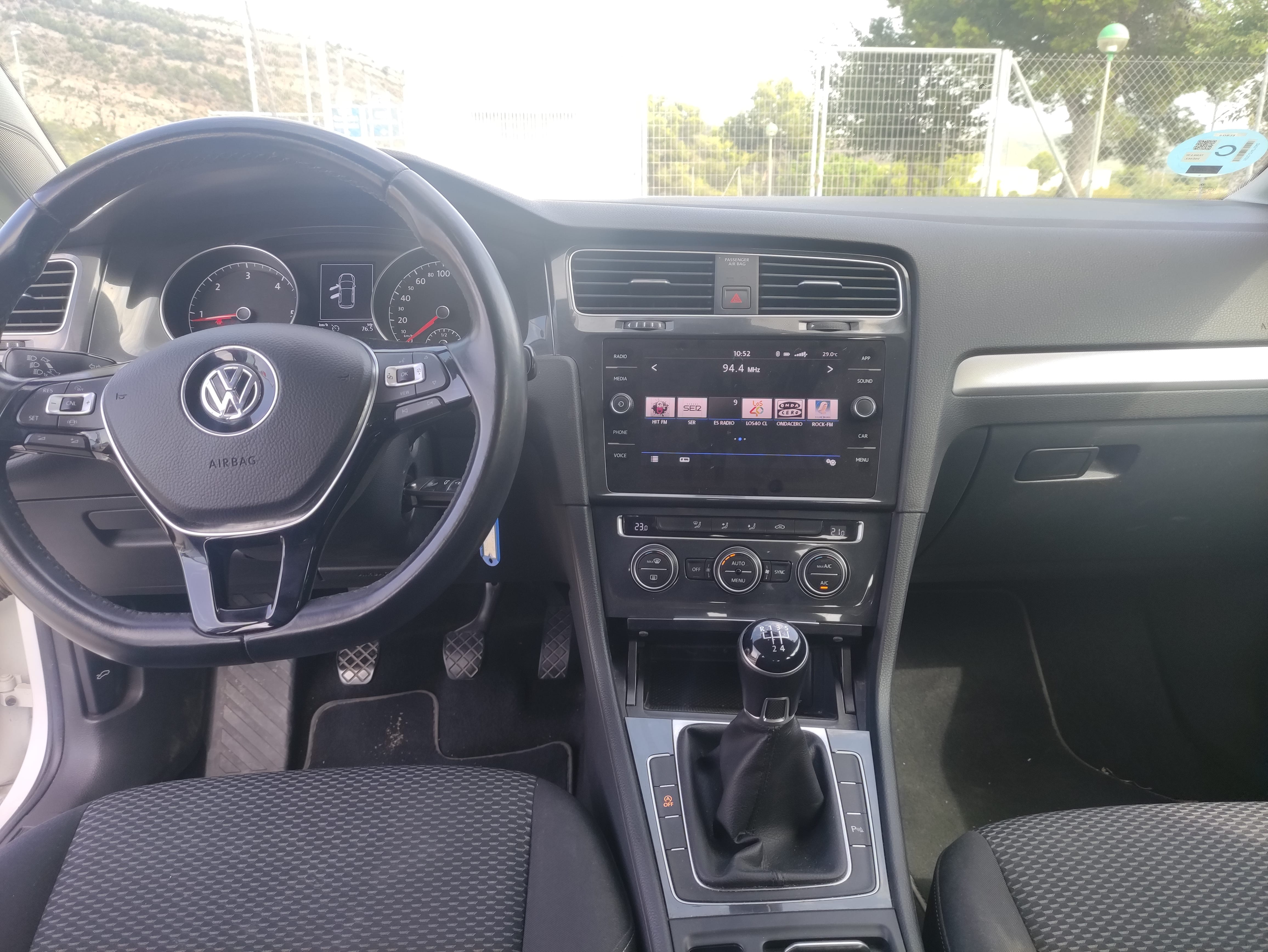 Volkswagen Golf con Control de velocidad