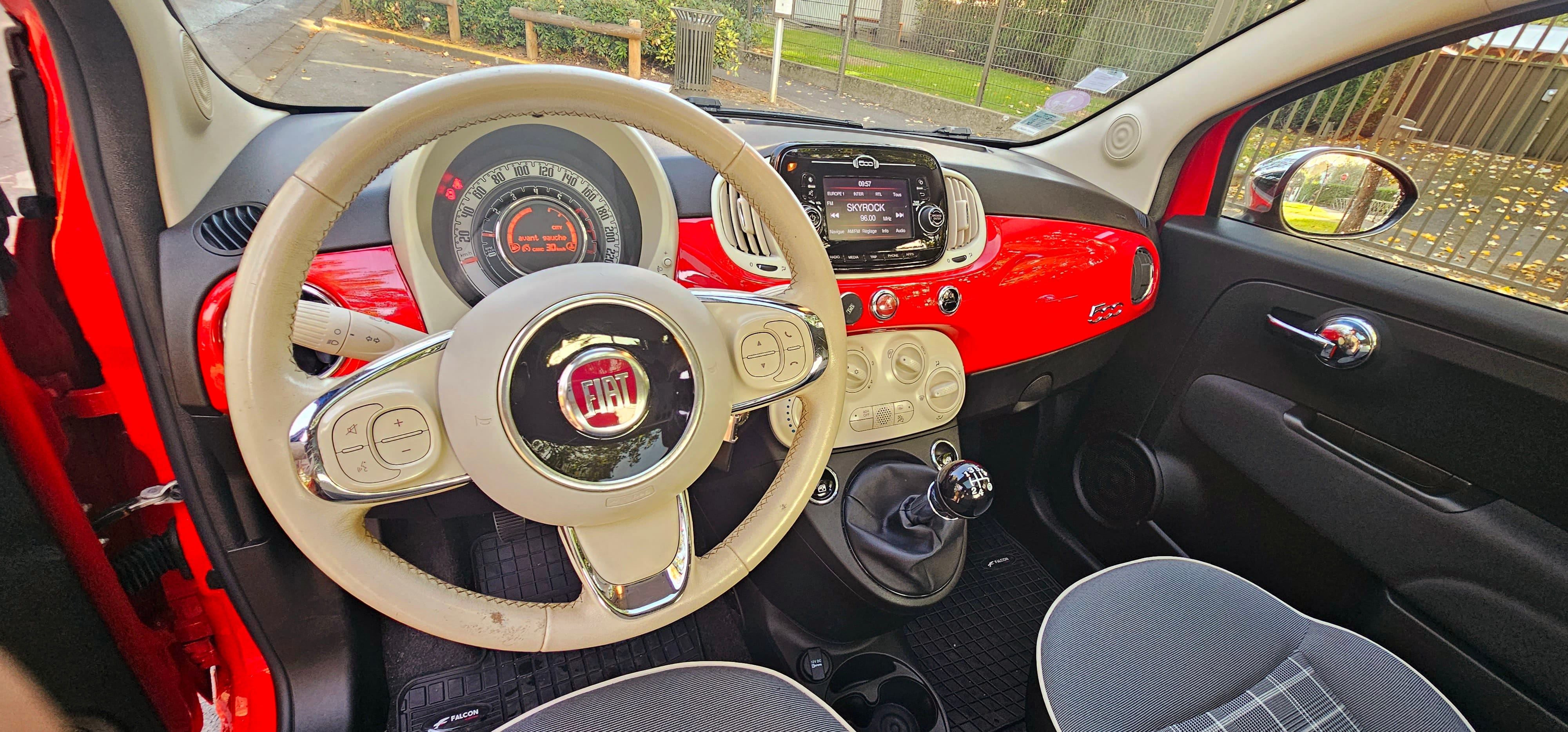 Fiat 500 avec Régulateur de vitesse