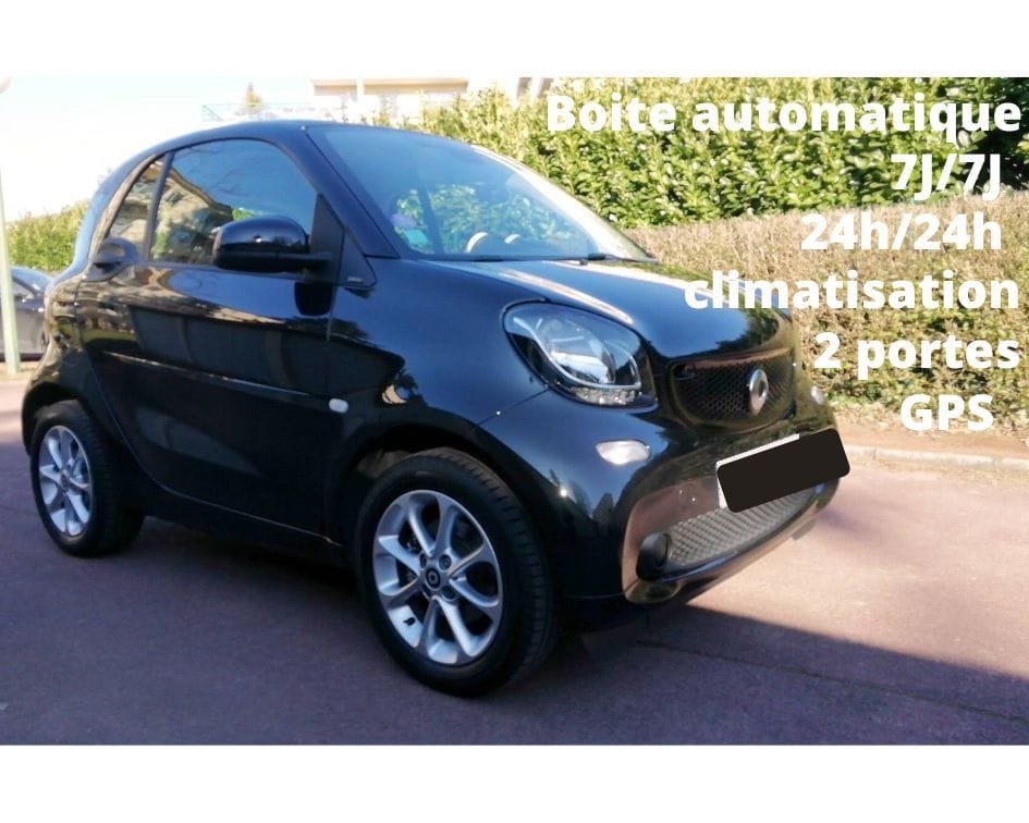 Smart Fortwo Coupé, 2015, Essence 95, automatique