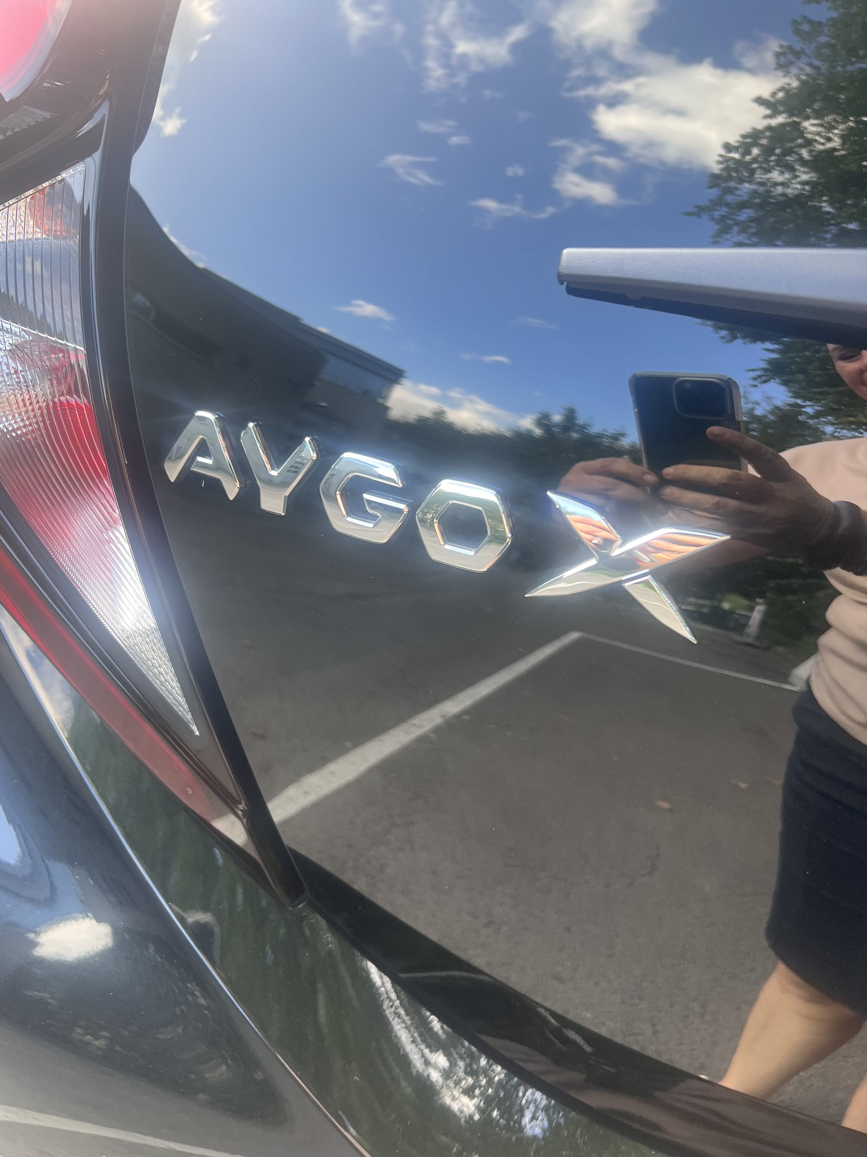 Toyota Aygo X med Aircondition
