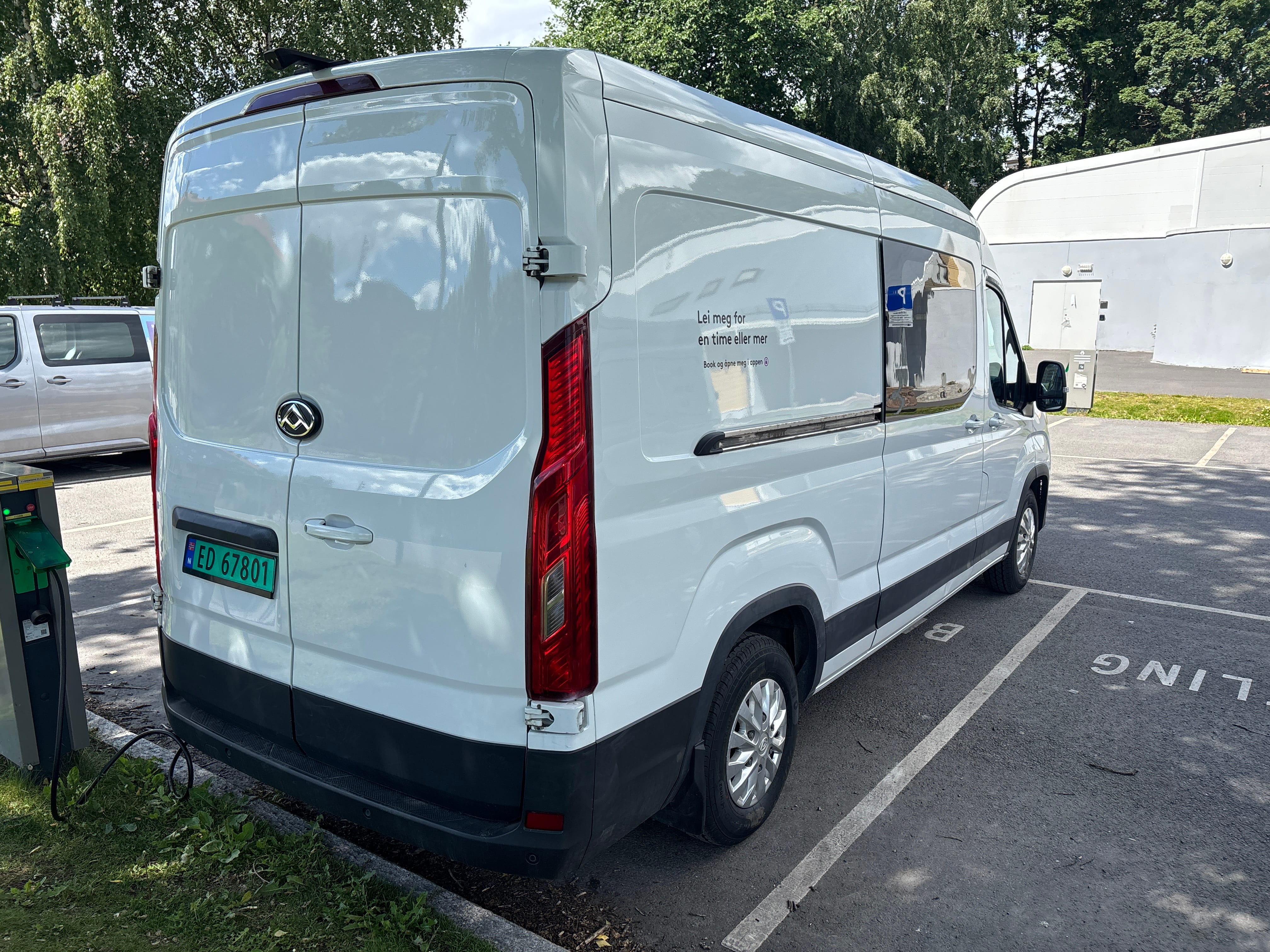 Maxus eDeliver 9 mit Rückfahrkamera