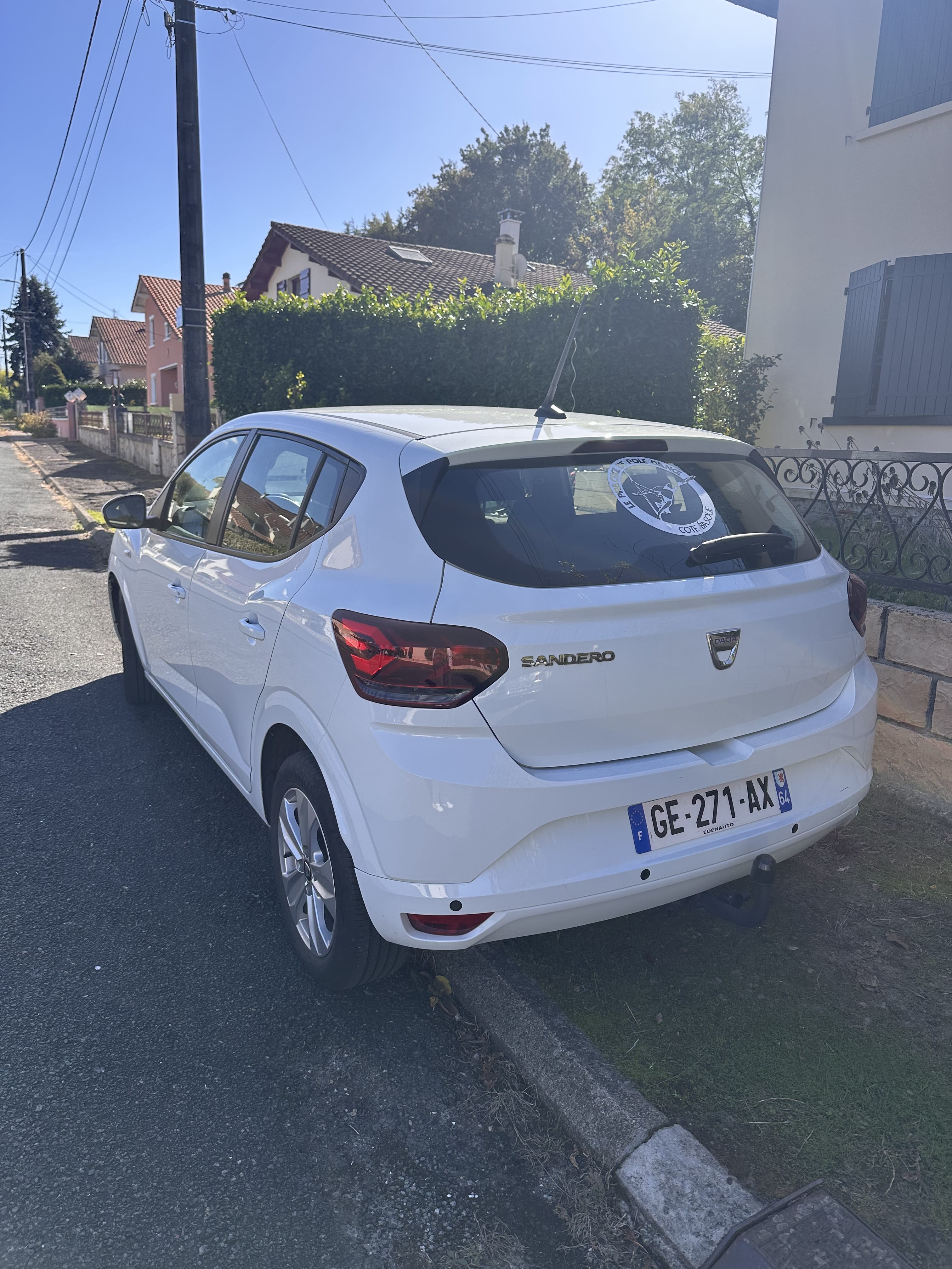 Dacia Sandero avec Régulateur de vitesse