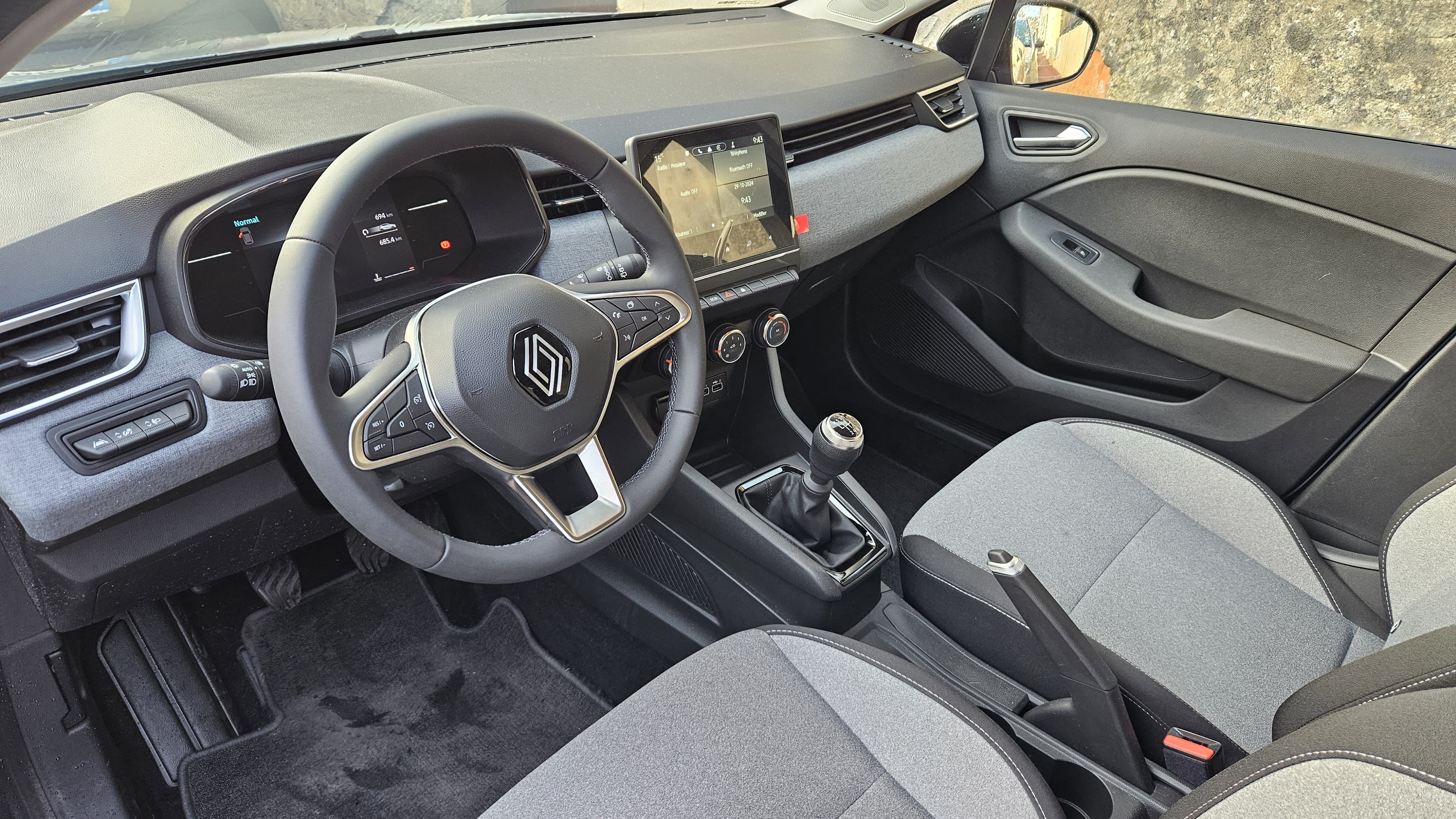 Renault Clio avec GPS