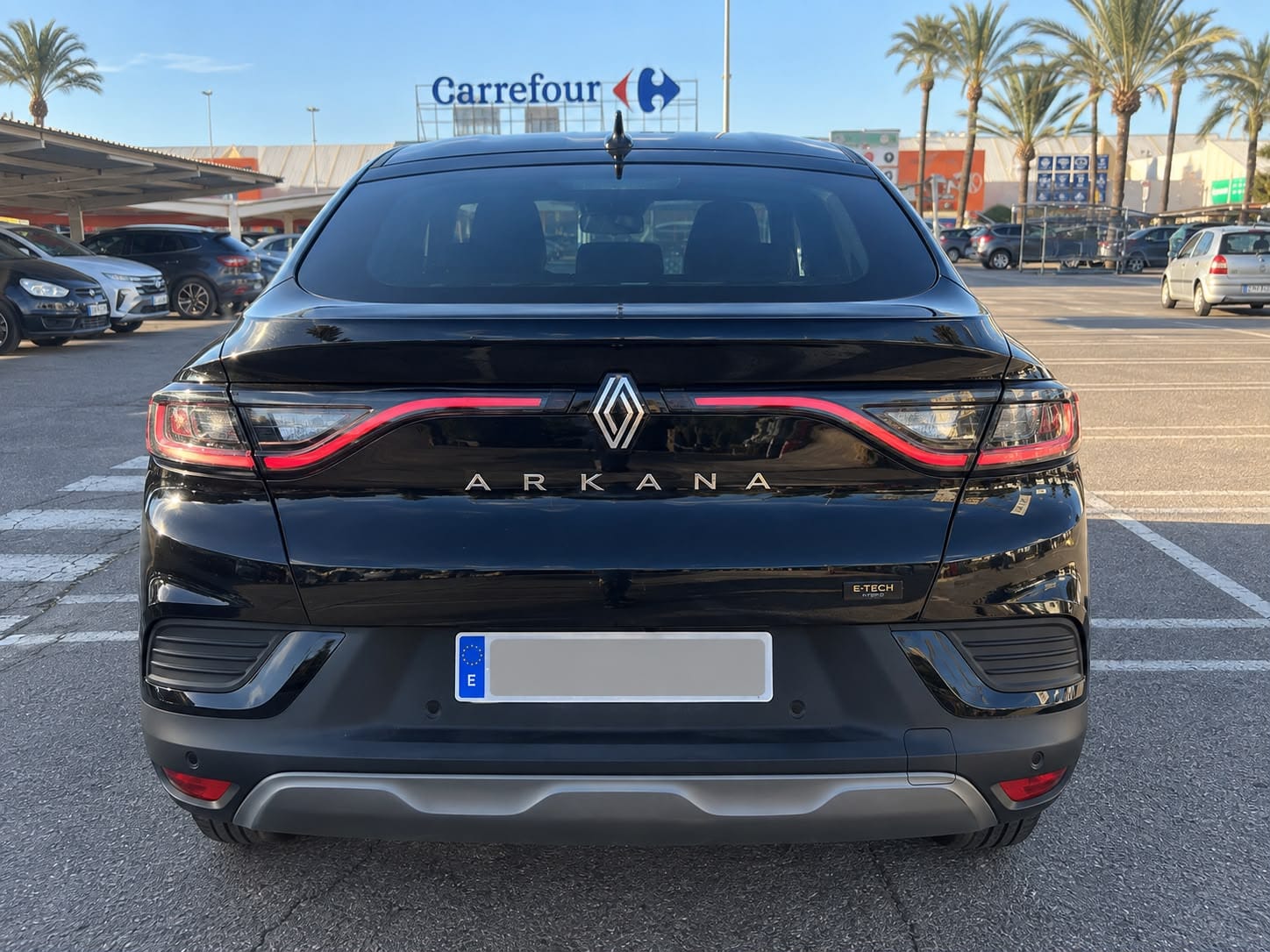 Renault Arkana E-Tech med Ryggekamera
