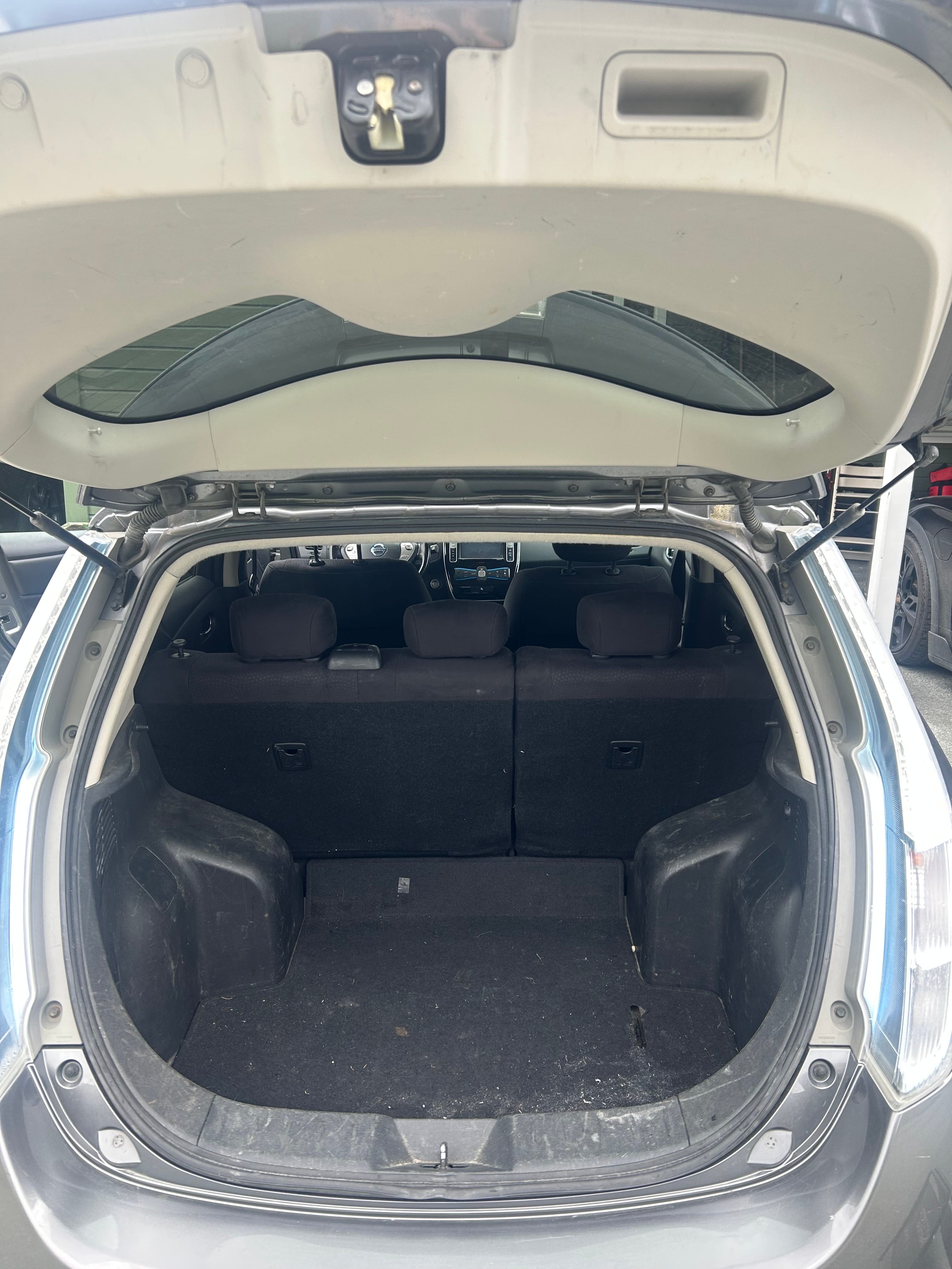 Nissan Leaf med GPS