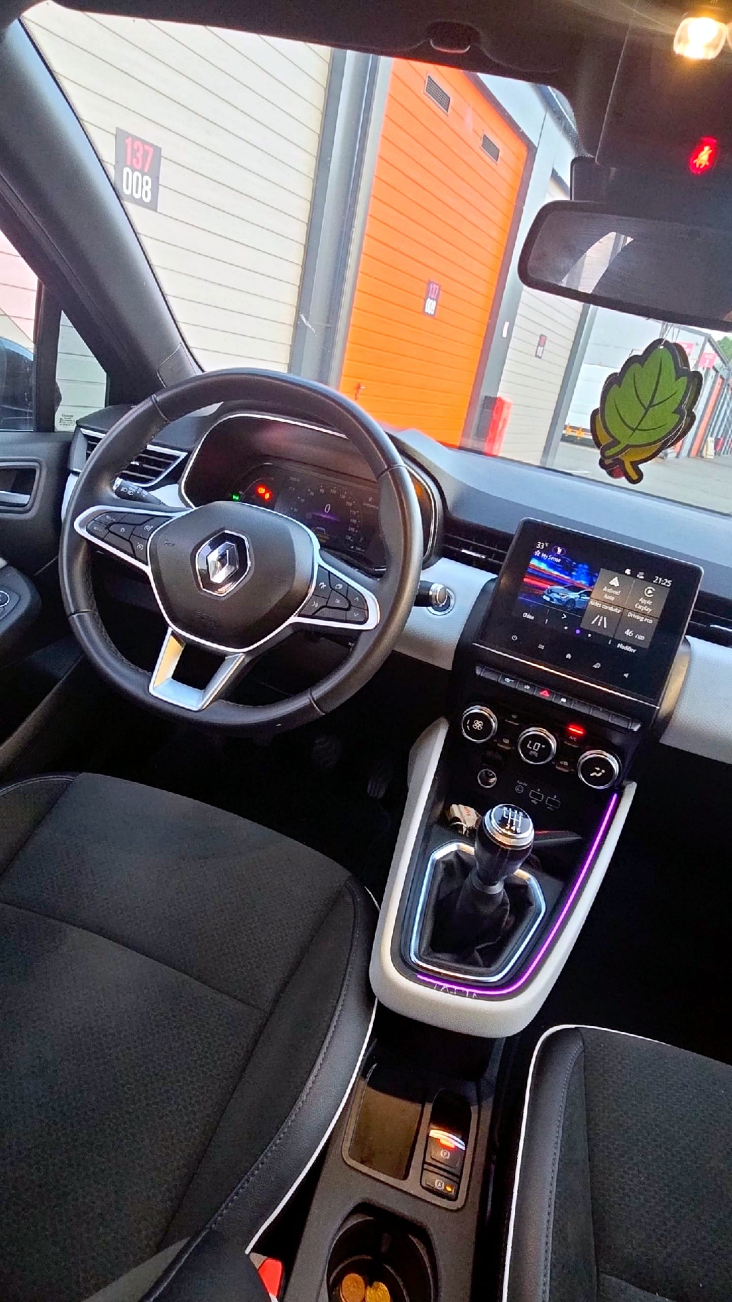 Renault Clio avec GPS