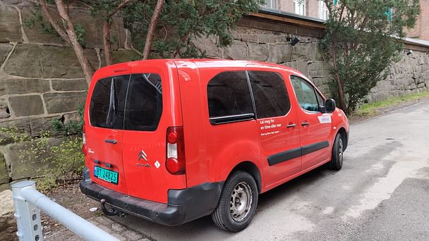 Citroen Berlingo med Vinterdekk