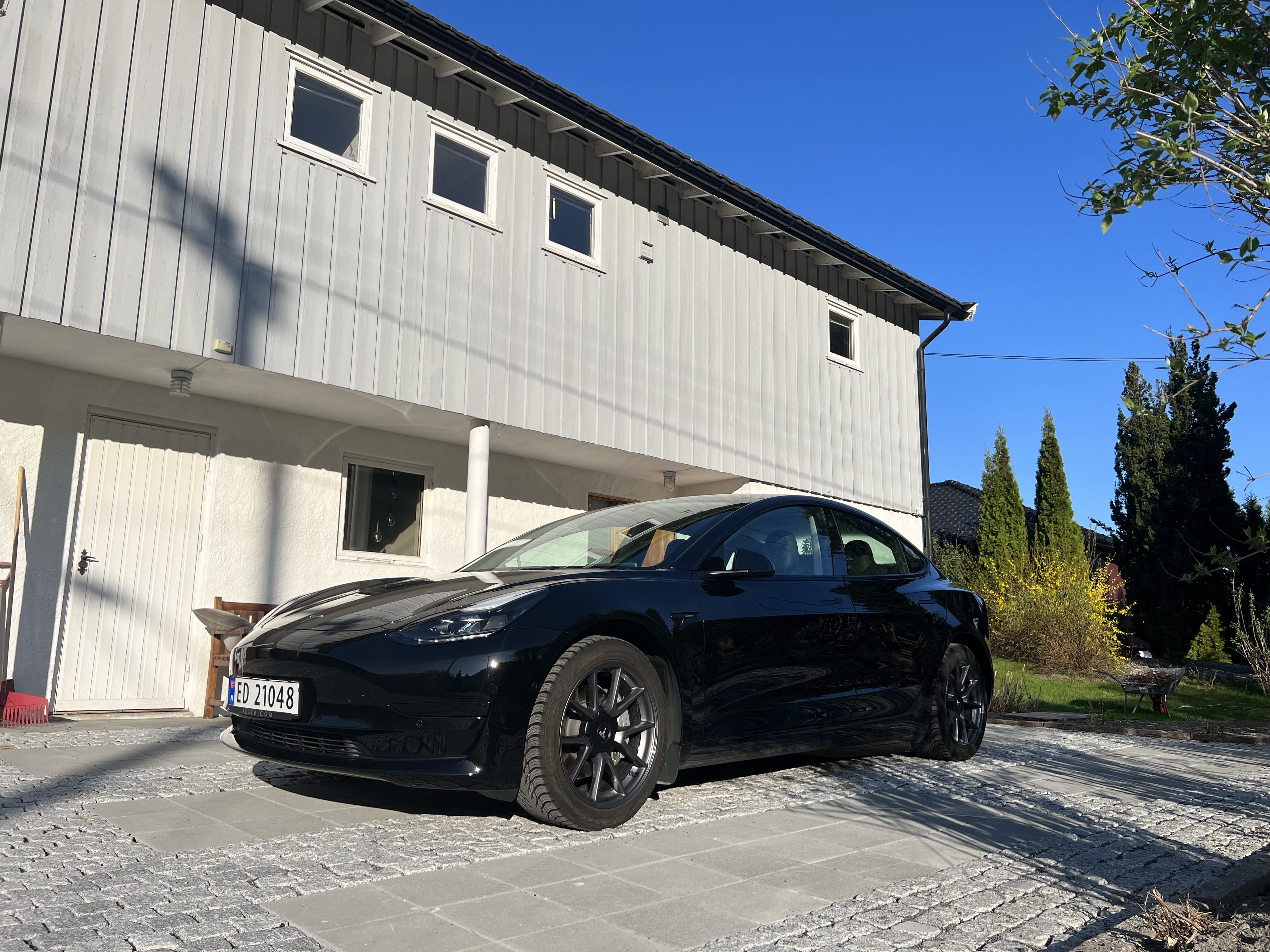 Tesla Model 3 med Aircondition