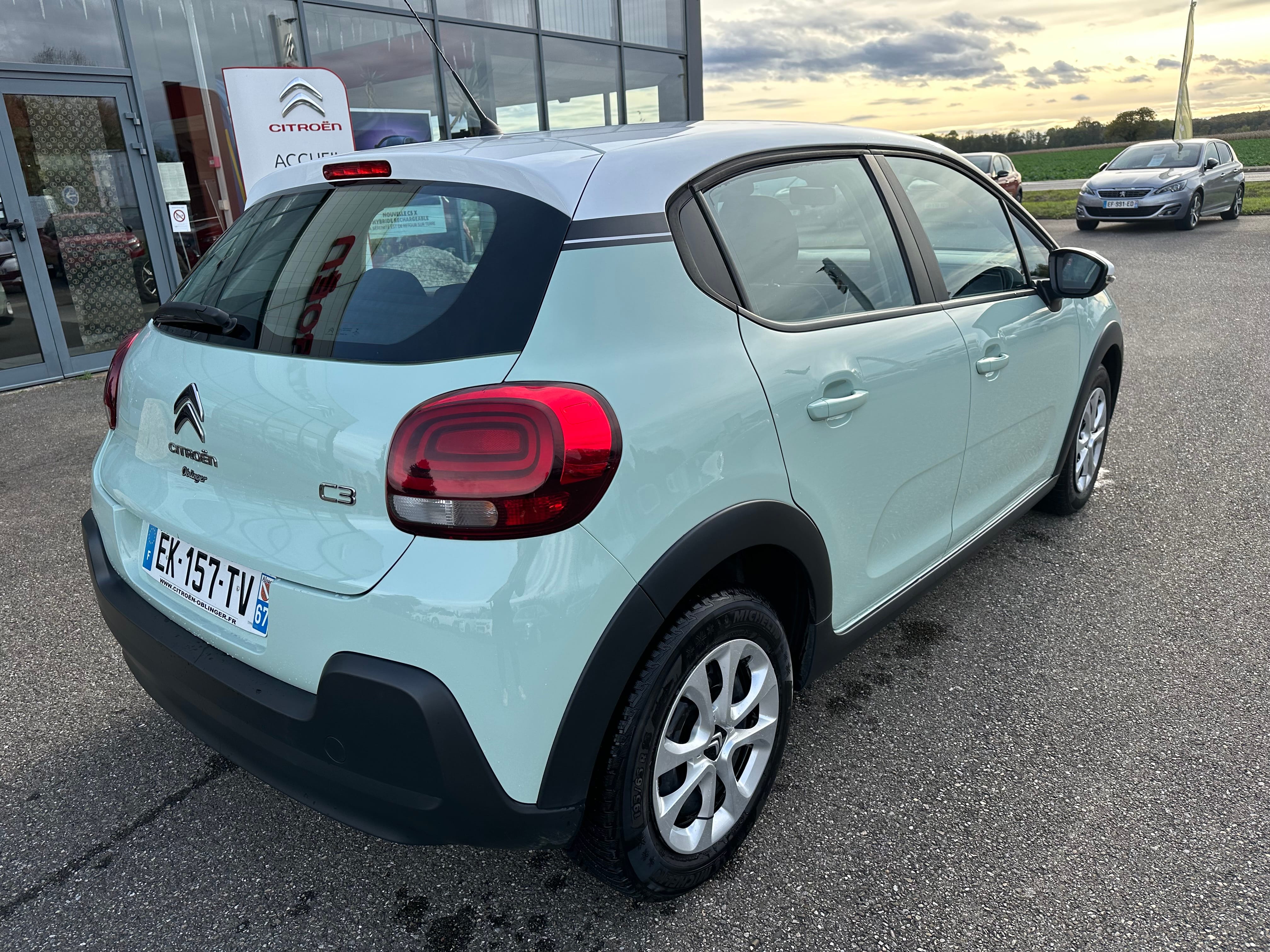 Citroen C3 avec Régulateur de vitesse