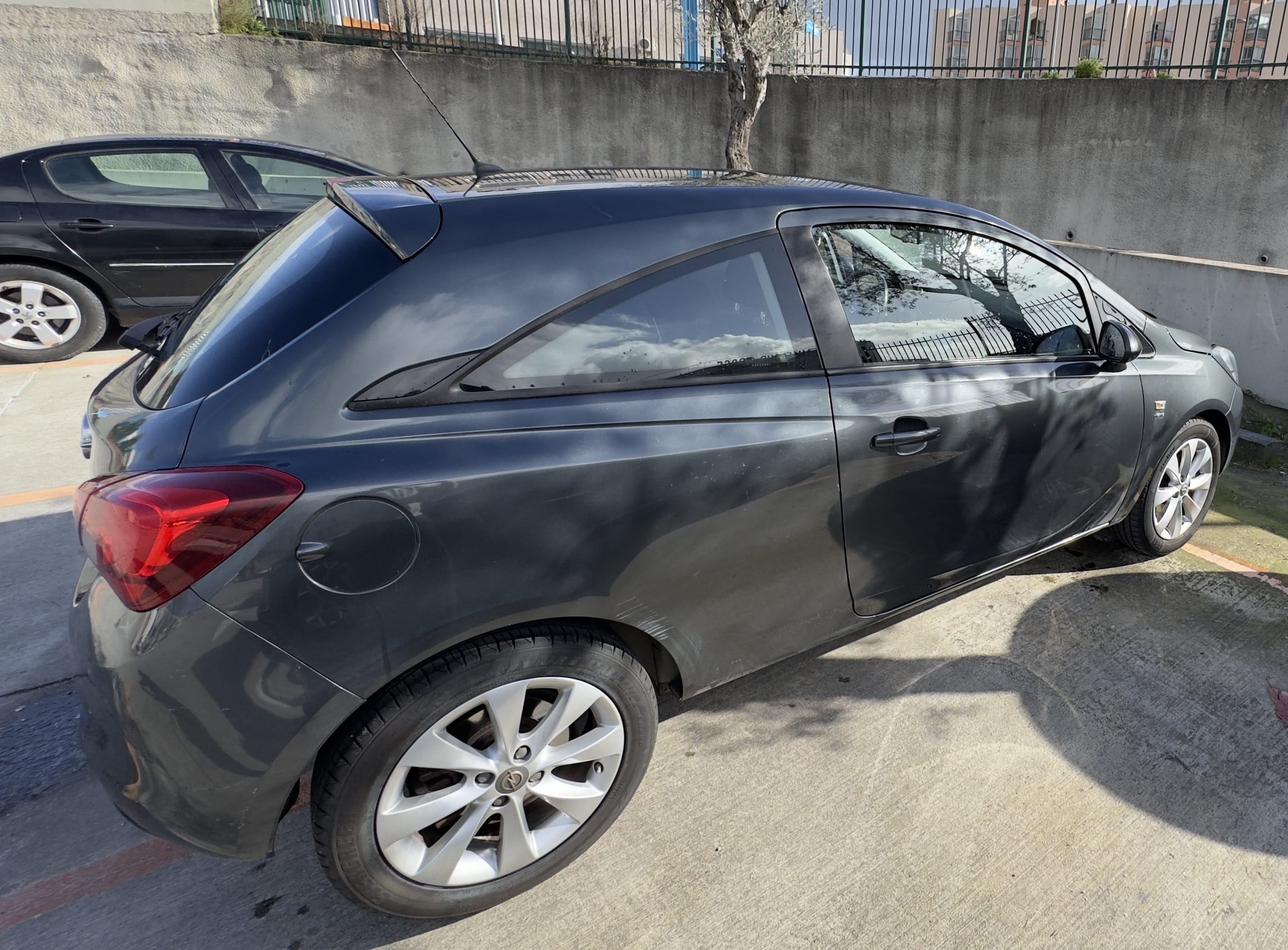 Opel Corsa with GPS