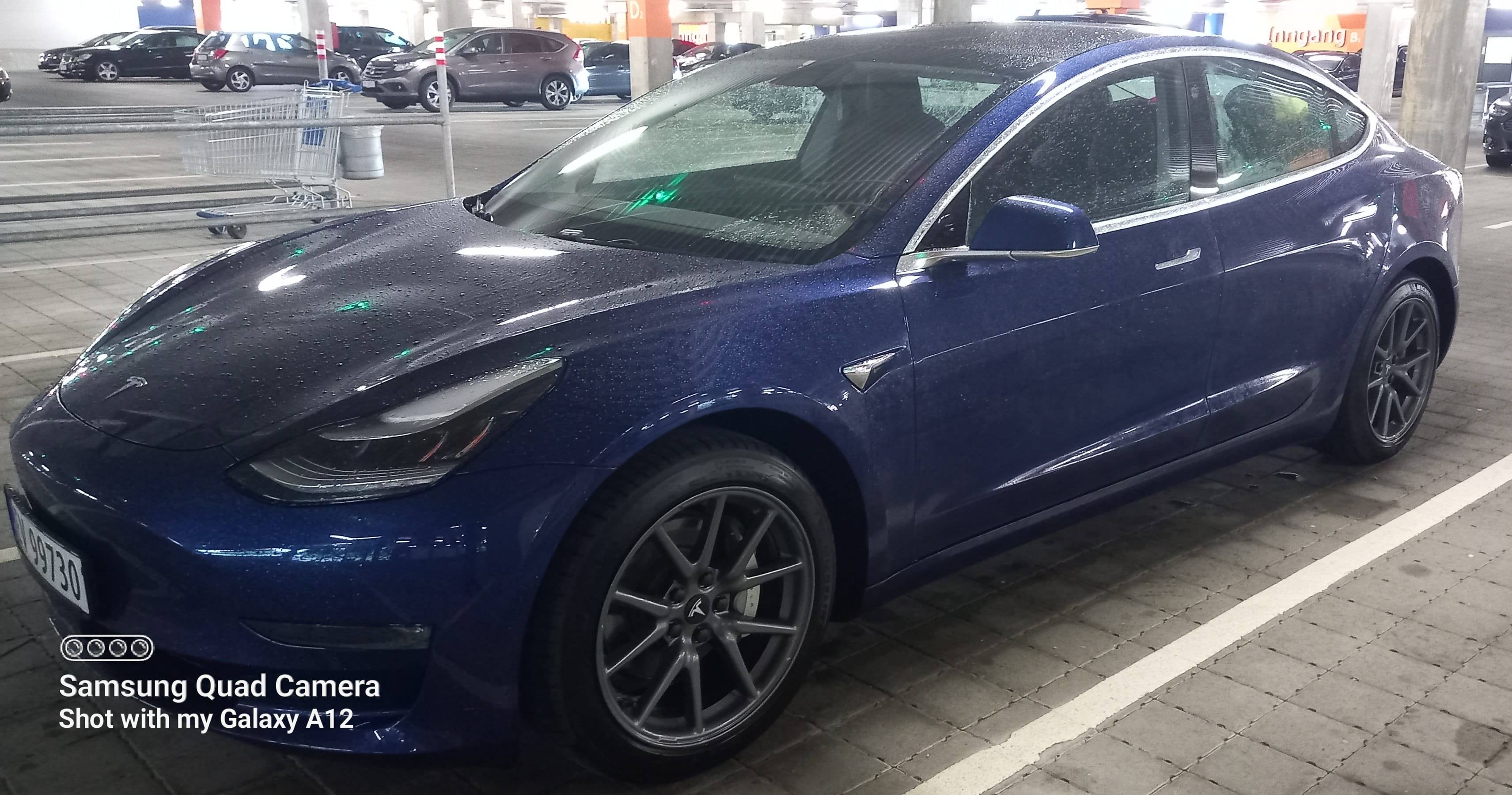 Tesla Model 3 avec Climatisation