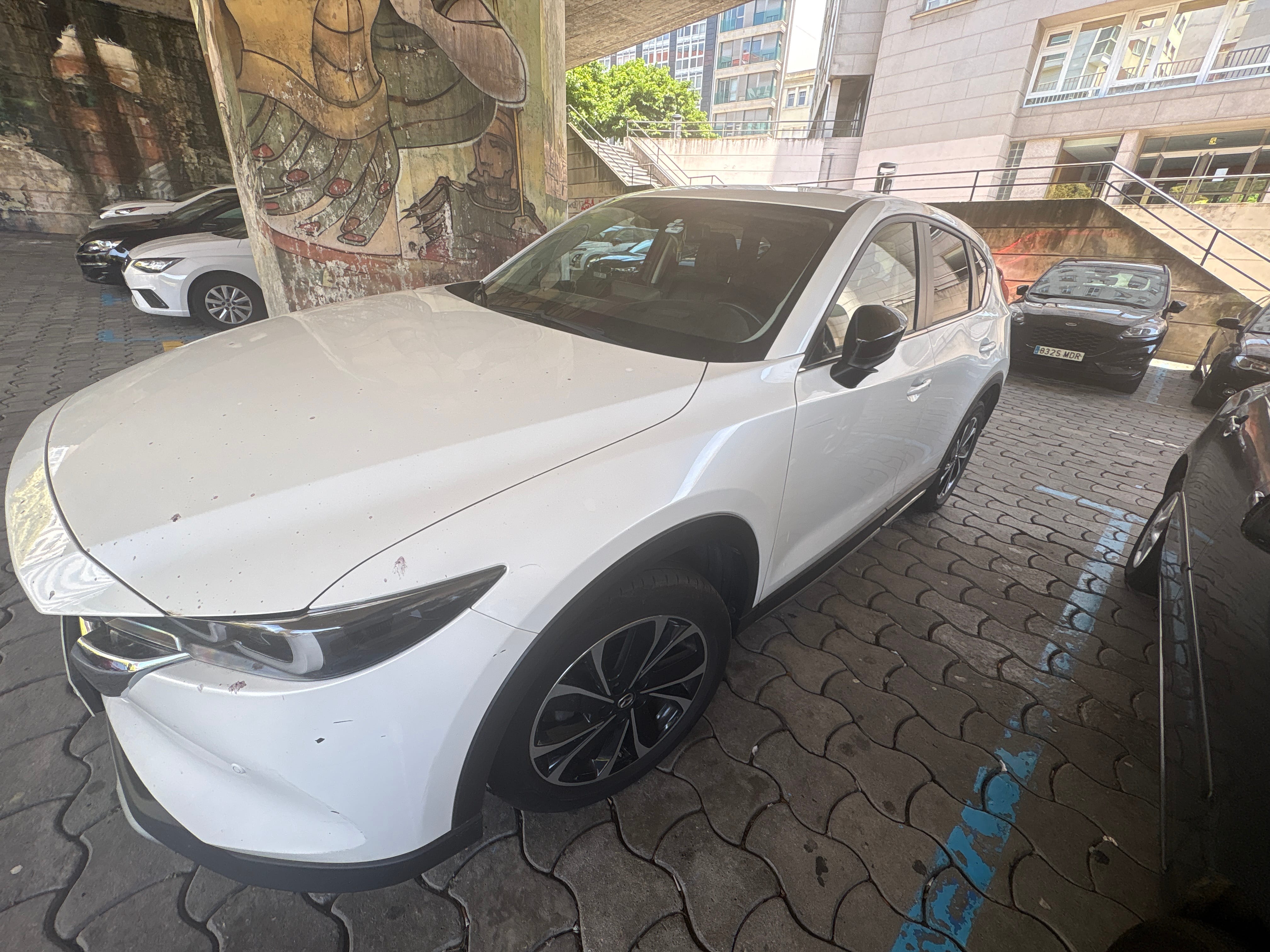 Mazda CX-5 con Silla infantil