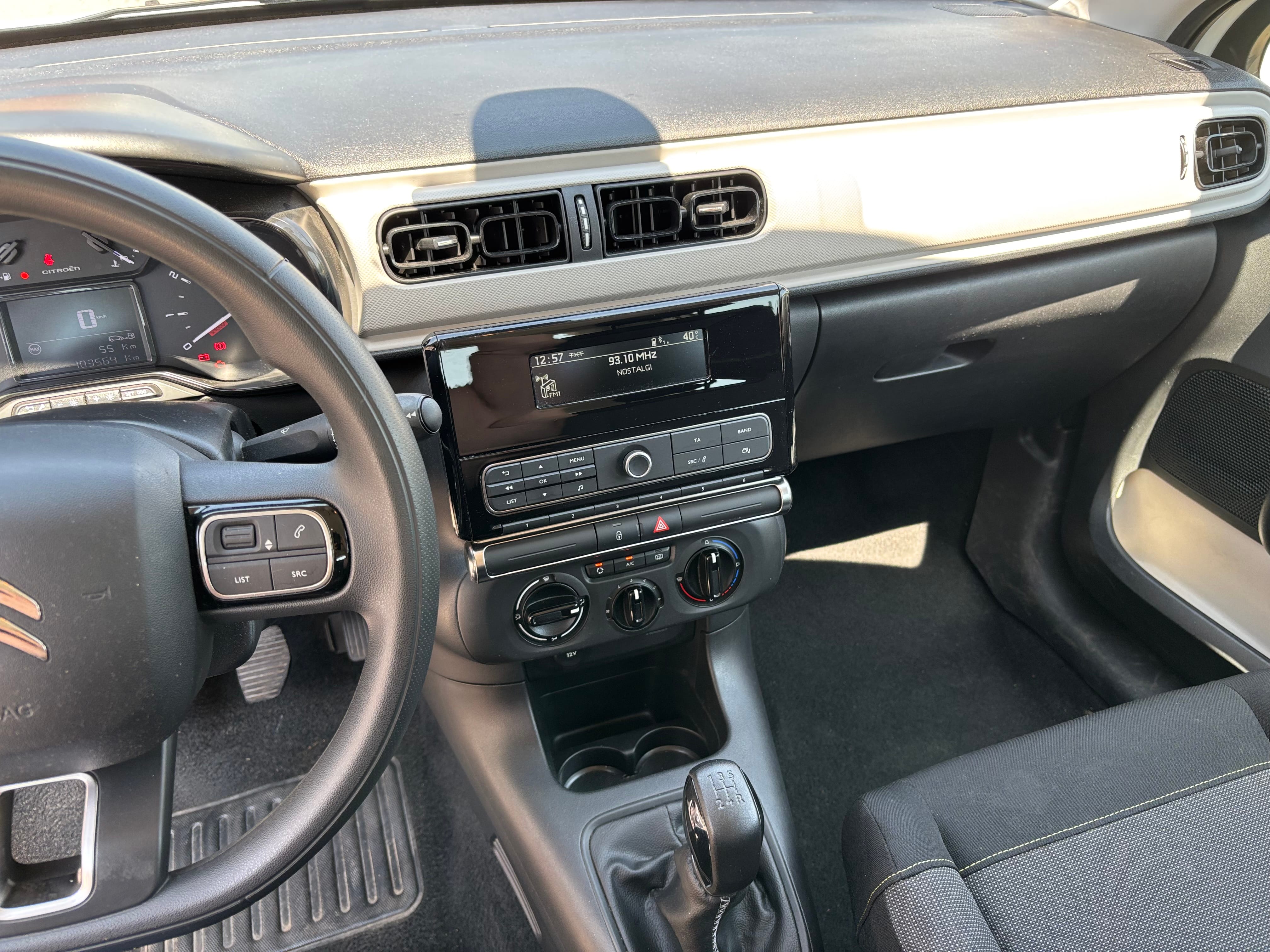 Citroen C3 1,2 83 cv avec Audio Bluetooth
