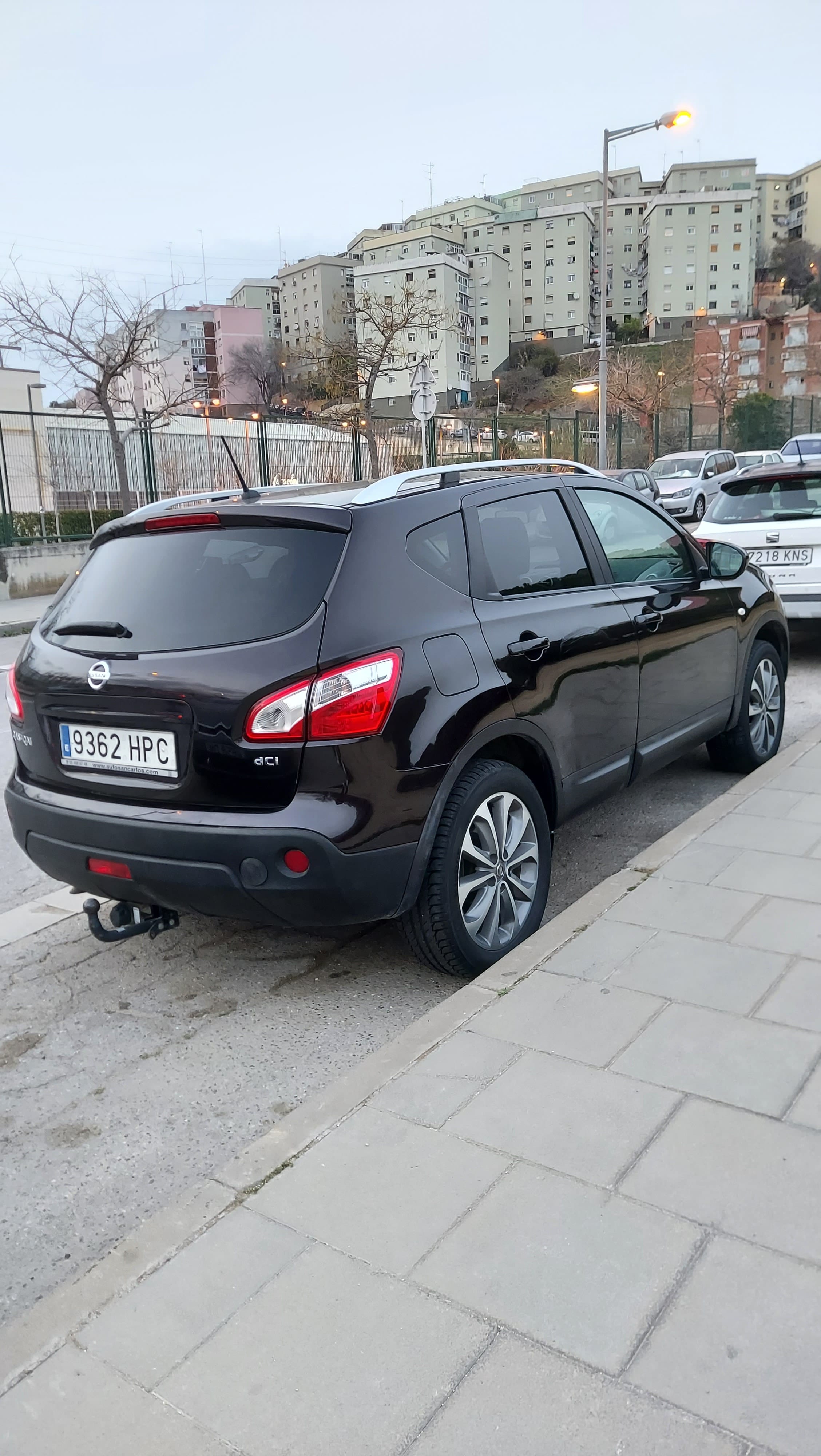 Nissan Qashqai con Silla infantil